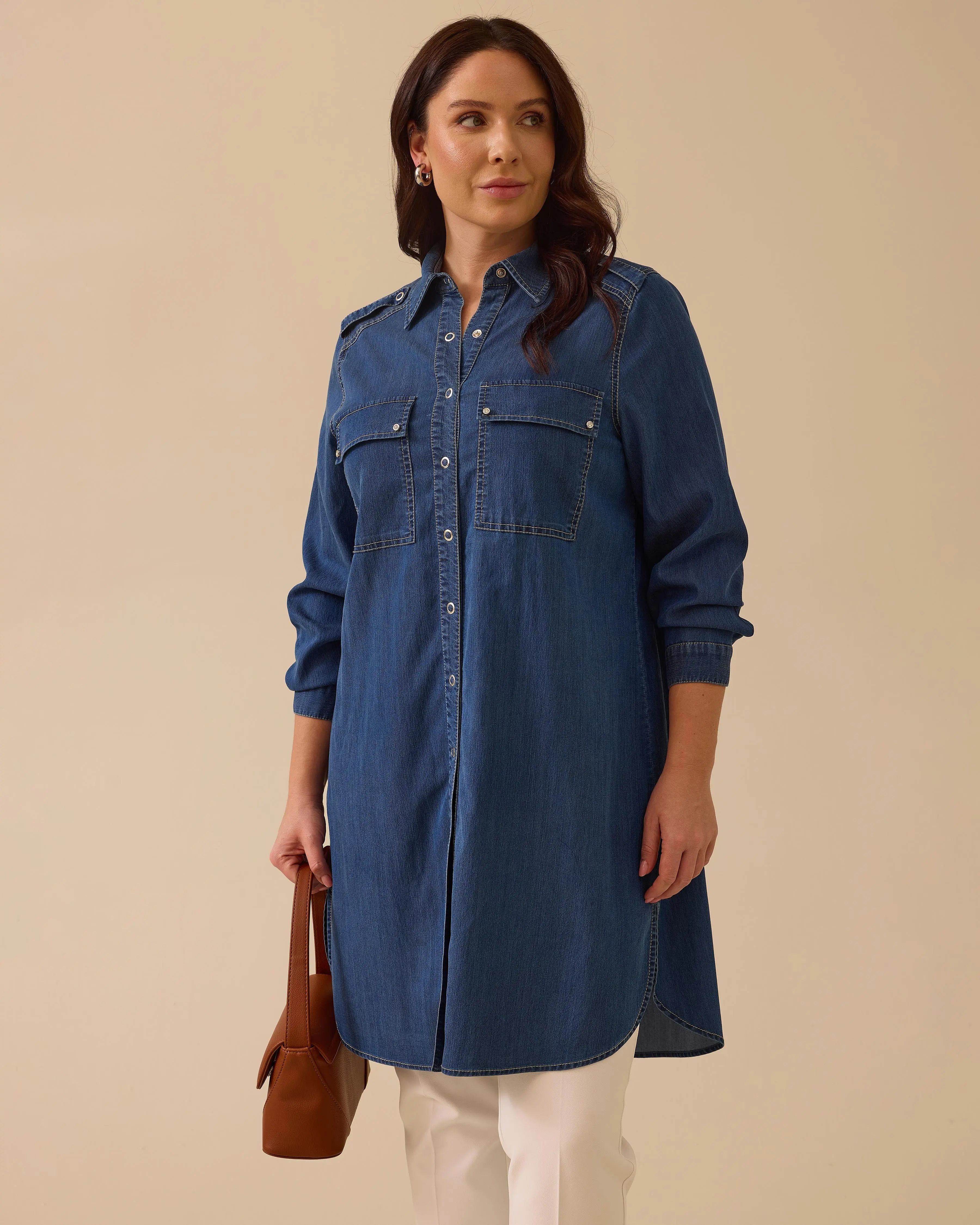 Gala-Xi Tunik 25Y-GX-2512214002 - İndigo