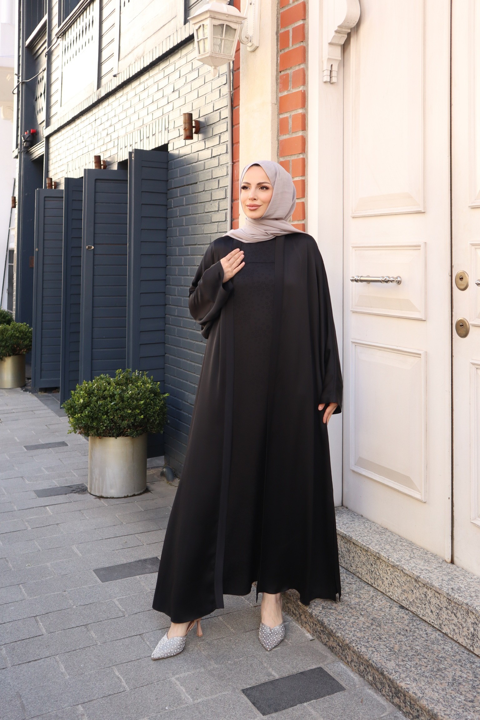 Pieef Abaya 25Y-Pİ-2458
