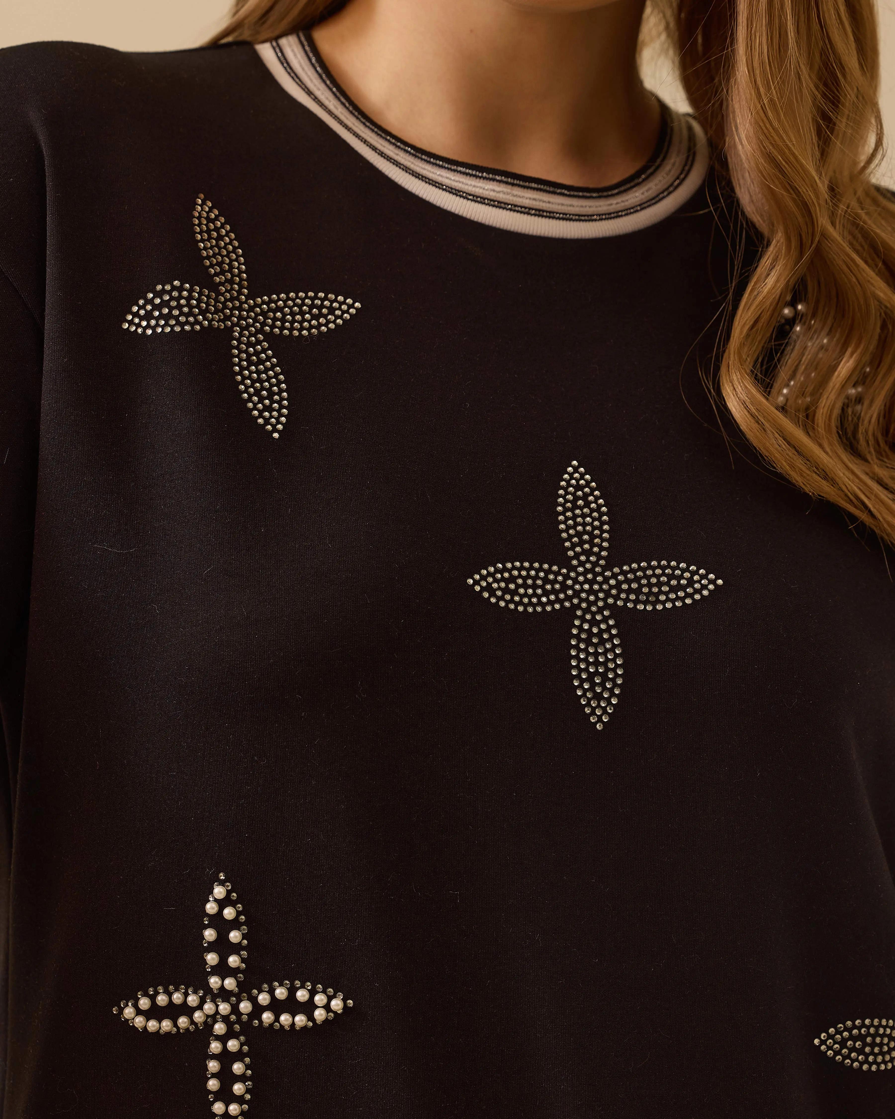 Gala-Xi Sweatshirt 25Y-GX-2512314002 - Siyah