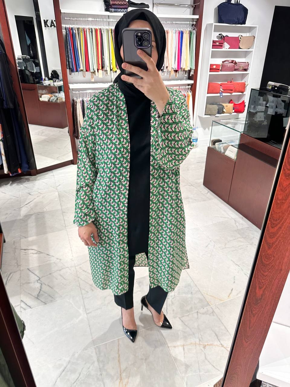 Touche Kimono 24Y1X0014 - Yeşil