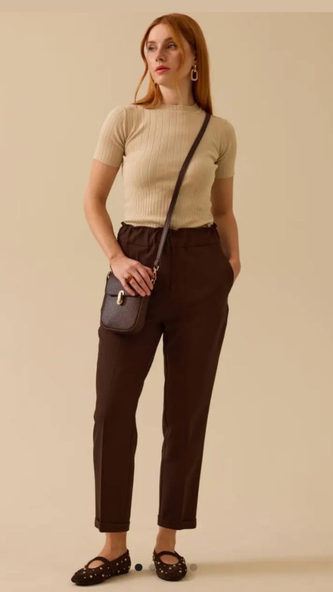 Seçil Pantolon 25Y-SE 2511010031 - Kahve