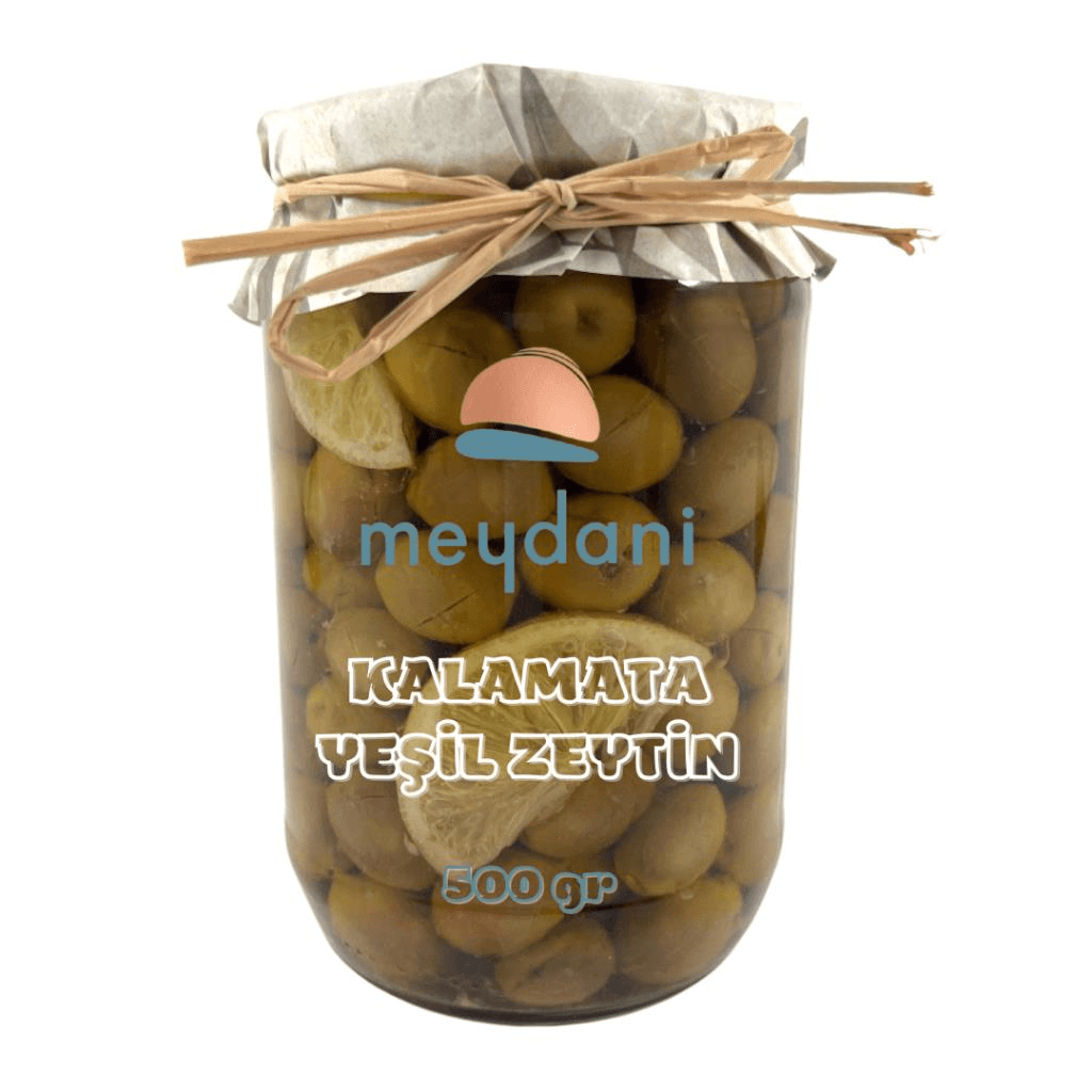 YEŞİL ZEYTİN KALAMATA 500 G