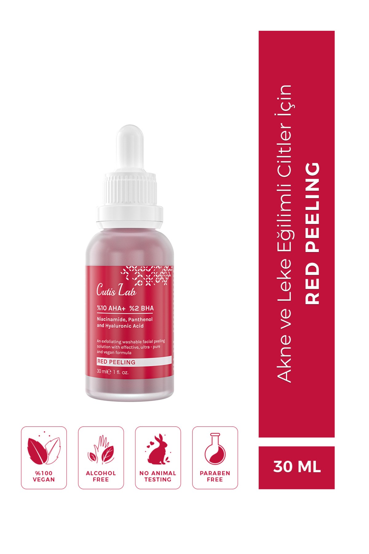 Red Peeling Bariyer Onarımı & Güçlü Antioksidan Koruma Sağlayan Yenileyici RED Peeling Losyon 30 ML
