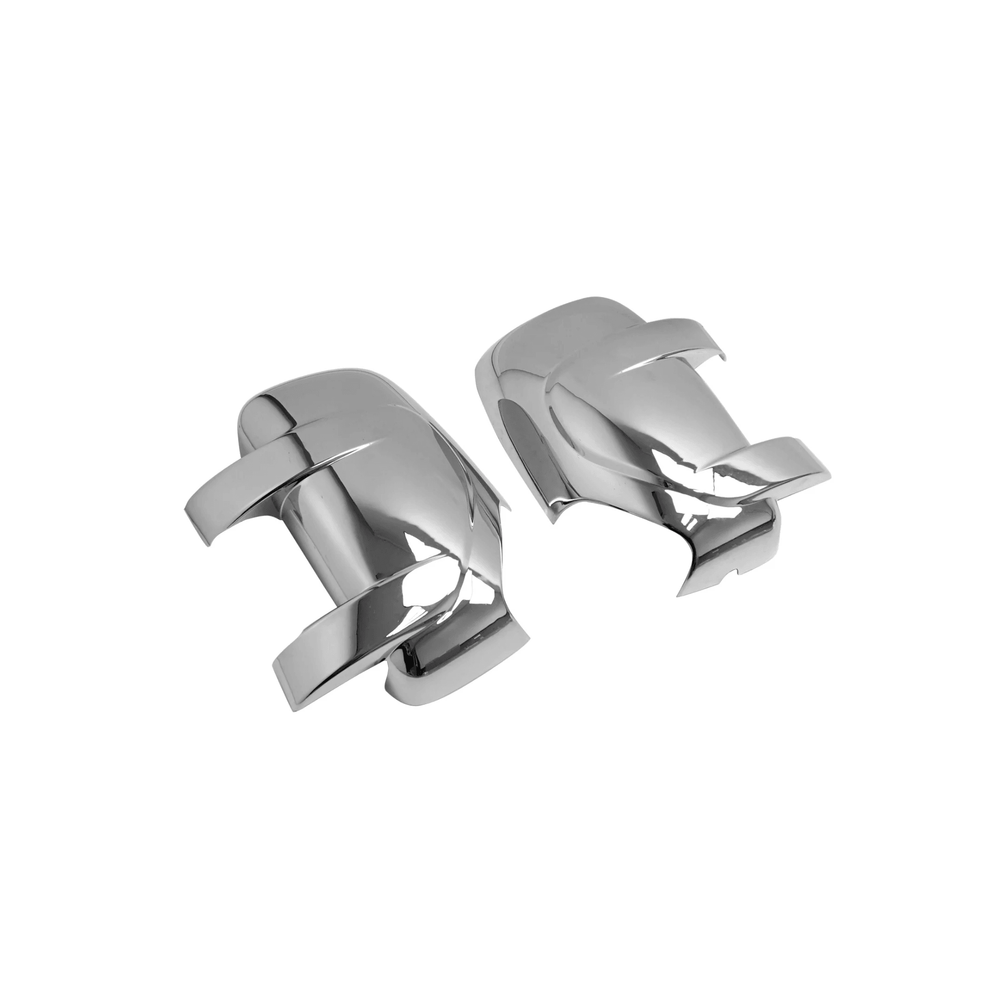 Scratch Guard Chrome Plated Plastic Mirror Cover Fit Renault Master (2011-2024)