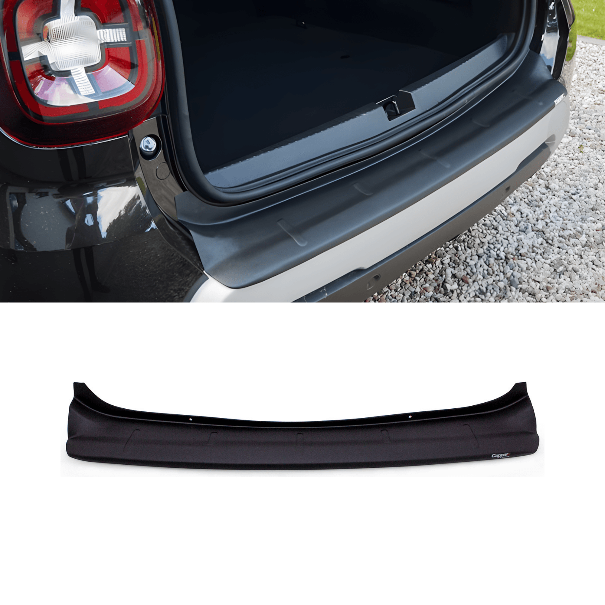 Plastic Rear Bumper Protector Fit Dacia Duster (2018-2024)