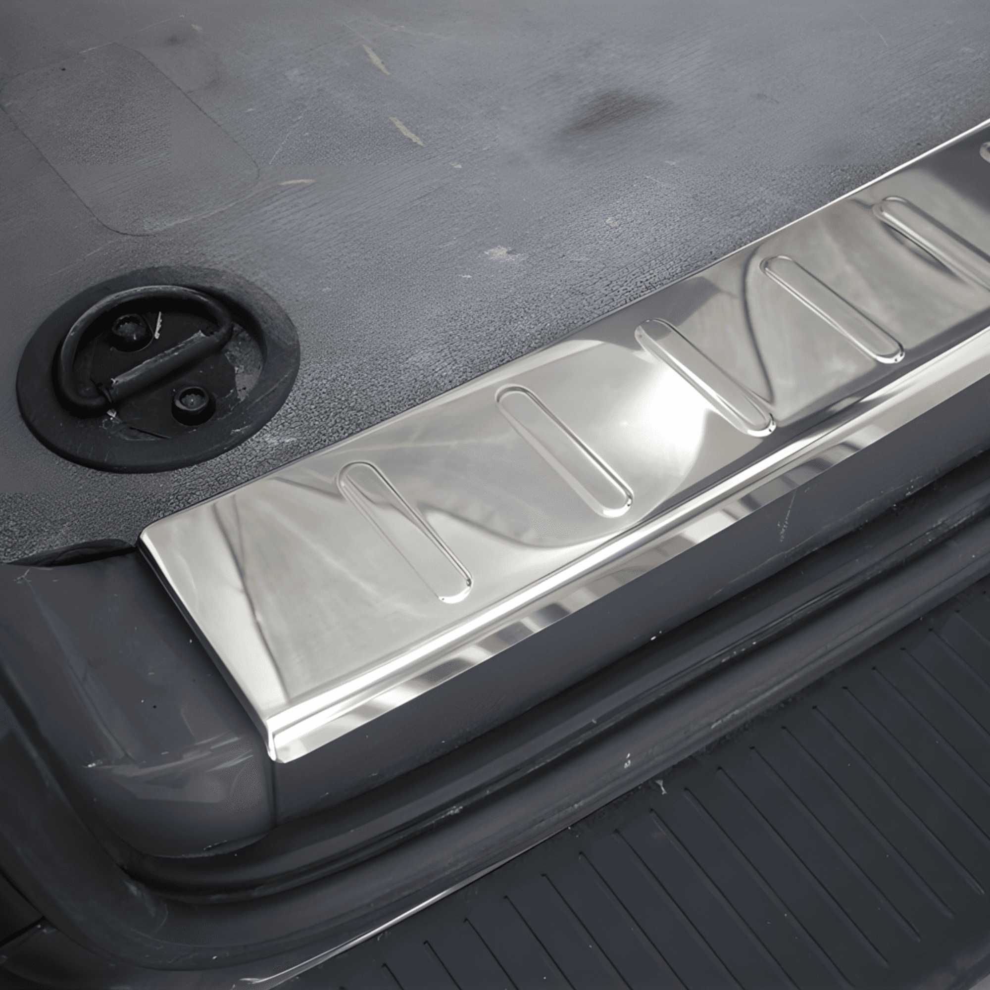 Stainless Steel Chrome Boot Sill Protector Fit Volkswagen Transporter (2016-2024)