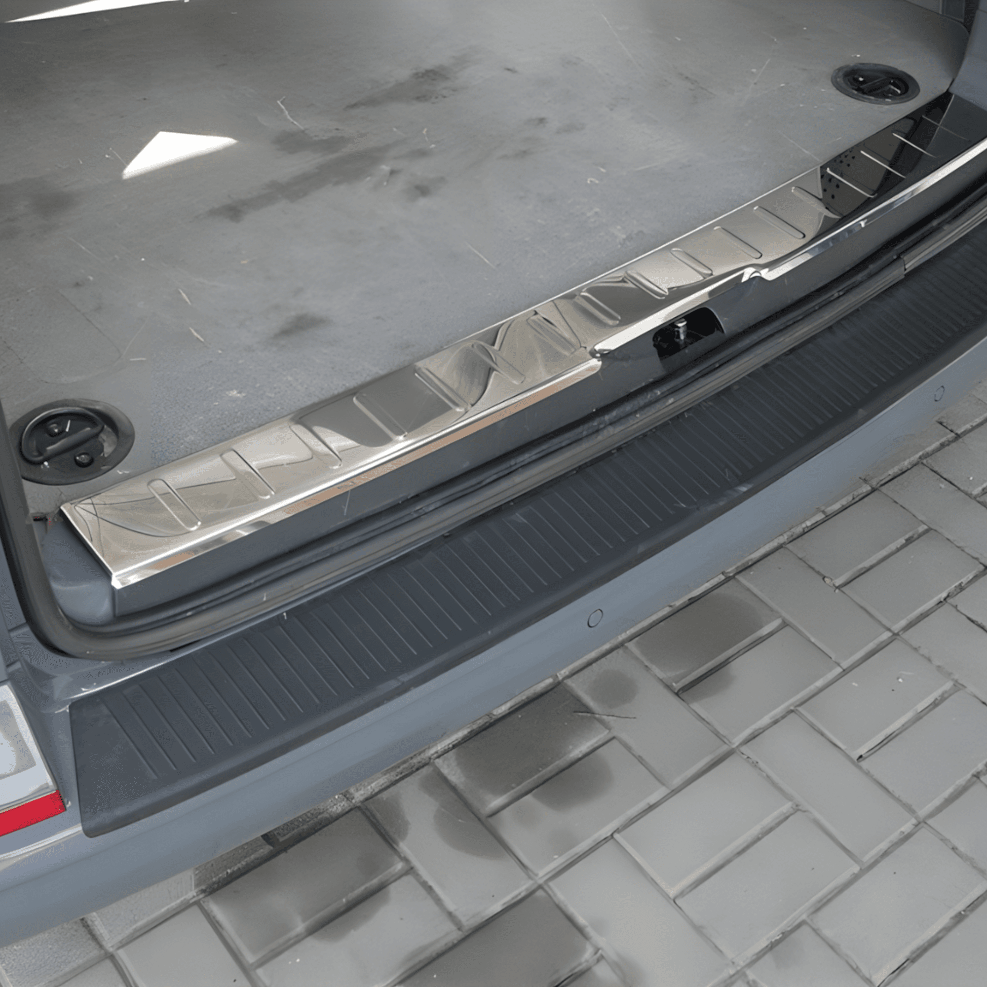 Stainless Steel Chrome Boot Sill Protector Fit Volkswagen Transporter (2016-2024)