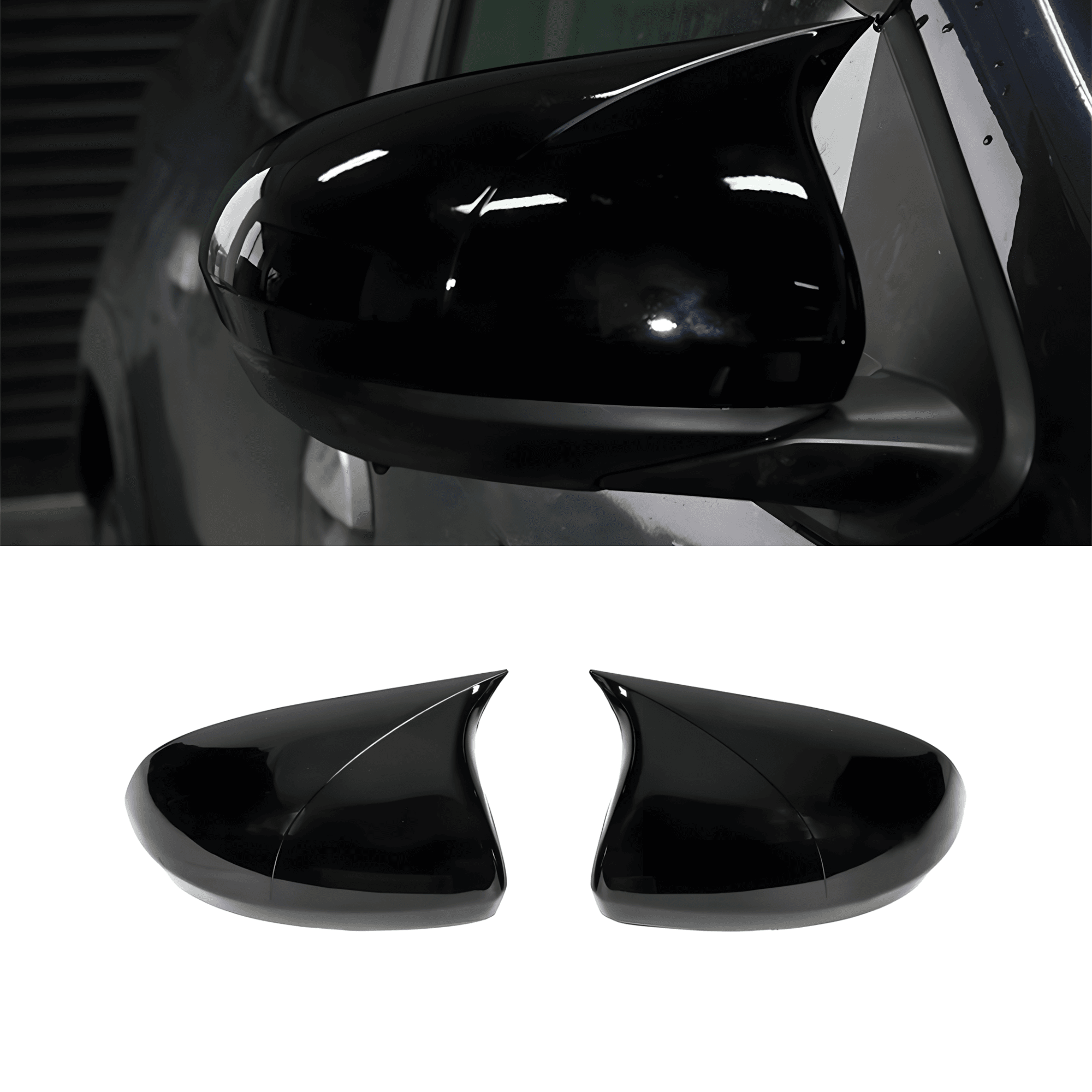 Scratch Guard Plastic Mirror Cover Fit Dacia Duster (2018-2024)