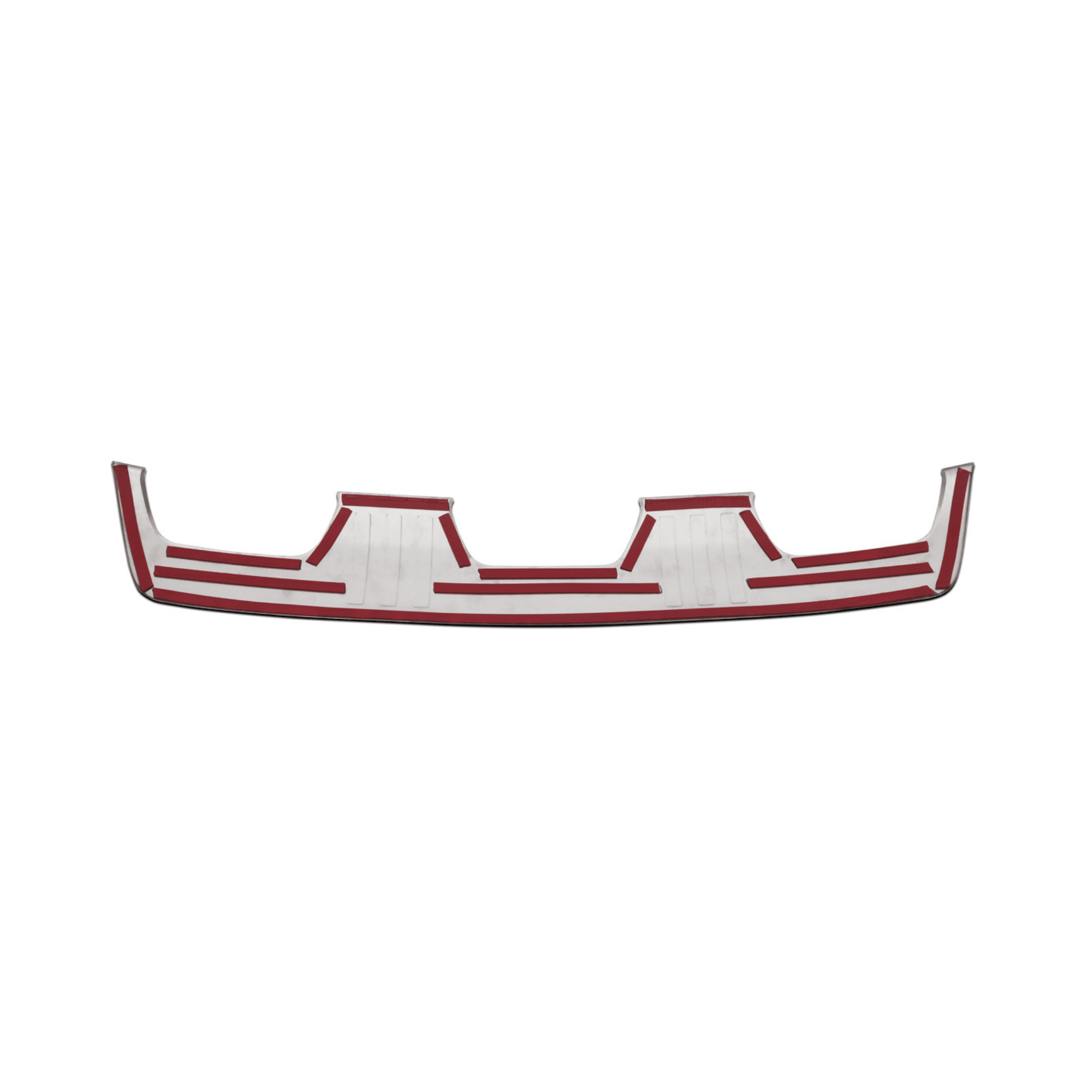 Stainless Steel Chrome Rear Bumper Diffuser Cover Fit Dacia Duster (2018-2024)