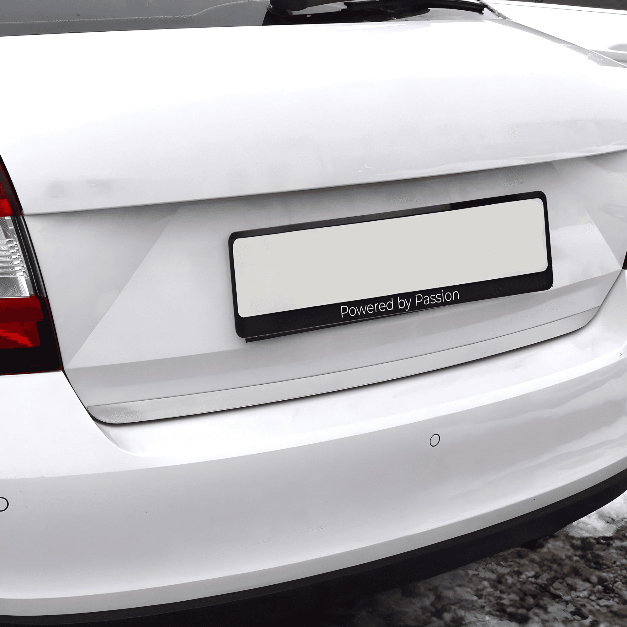 Stainless Steel Chrome Lower Tailgate Trim Fit Skoda Octavia (2013-2019)