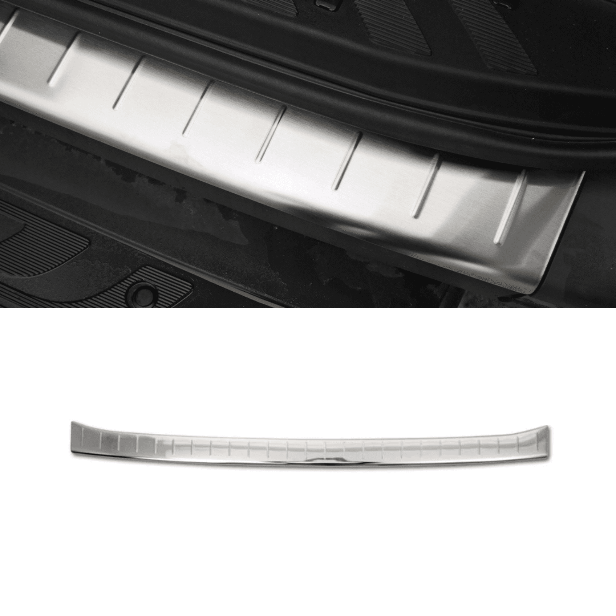 Stainless Steel Chrome Rear Bumper Protector Fit Mercedes-Benz Sprinter (2019-2024)