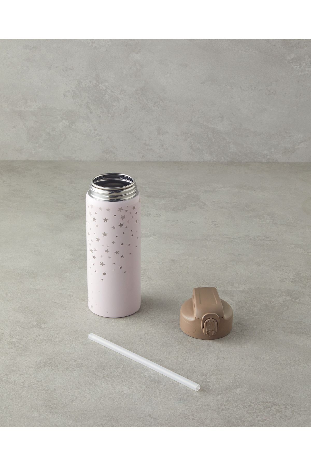 httphop Home Good Mood Kids Stars Çelik Trl Mug 600 ml Kahverengi NewDesingshop 1092444