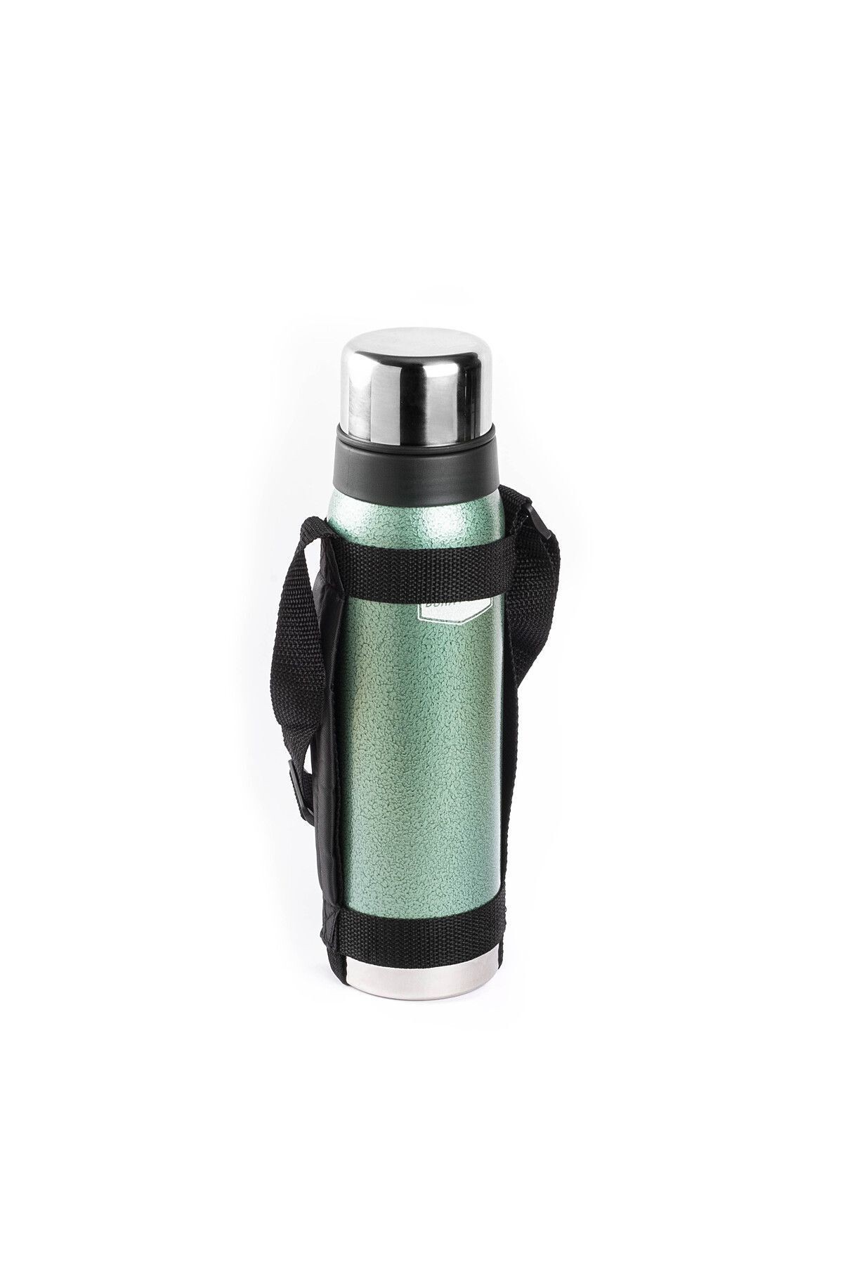 012-01-YEŞİL PASLANMAZ ÇELİK OUTDOOR TERMOS ŞİŞE 900ML