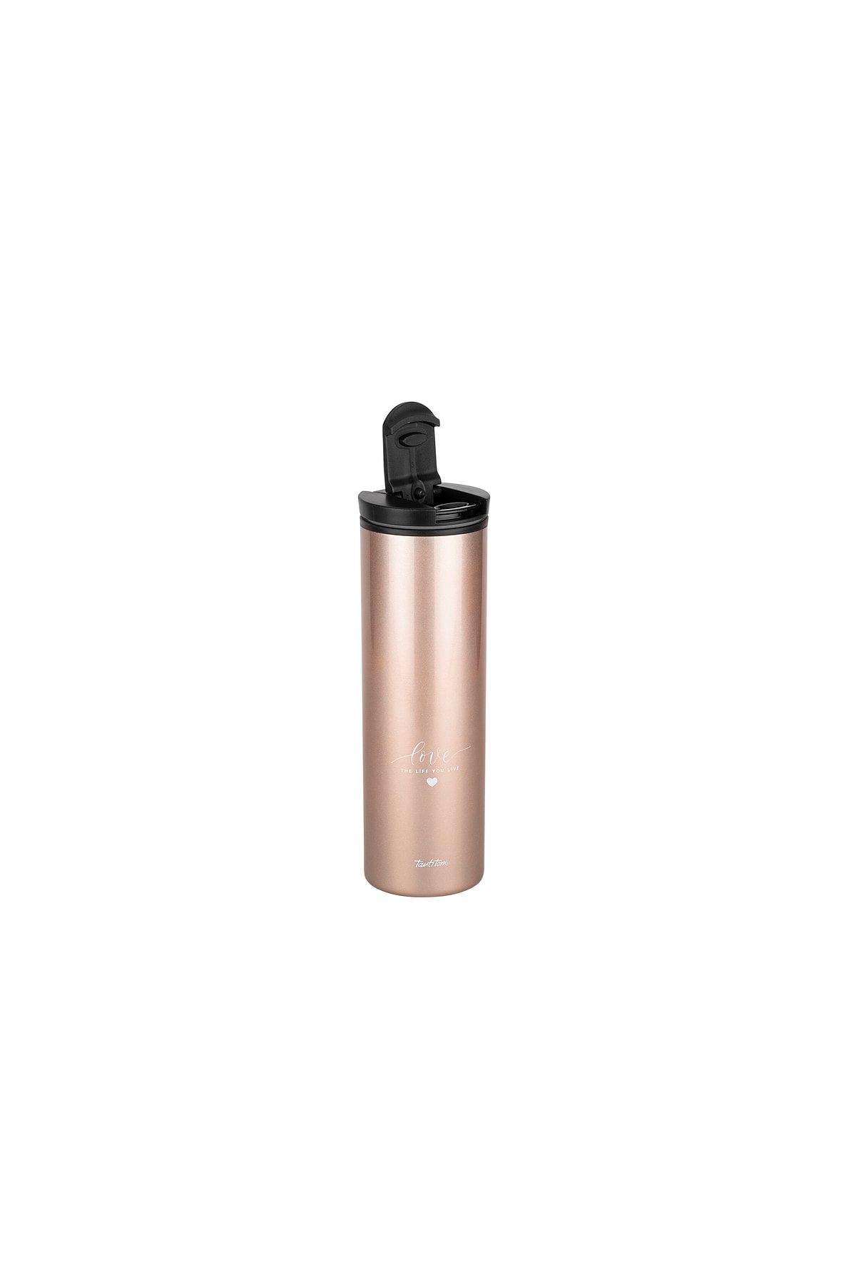 Bronz Love Yazılı Kahve Bardağı 440ml