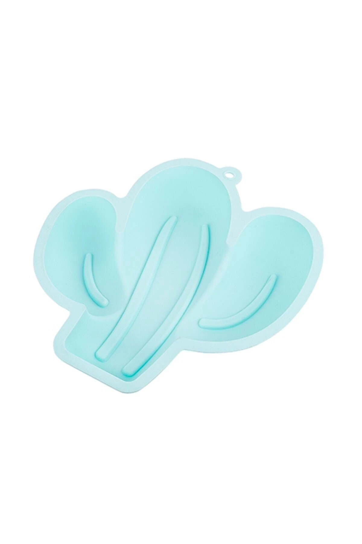 Mint Kaktüs Şekilli Silikon Kek Kalıbı