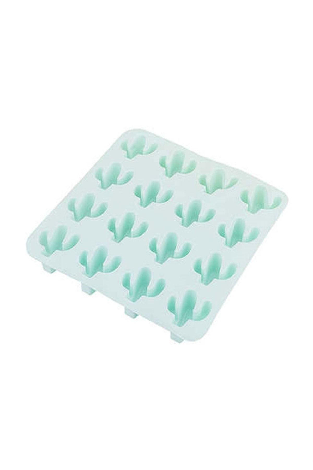 Mint Minik Kaktüs Şekilli Silikon Buz Kalibi