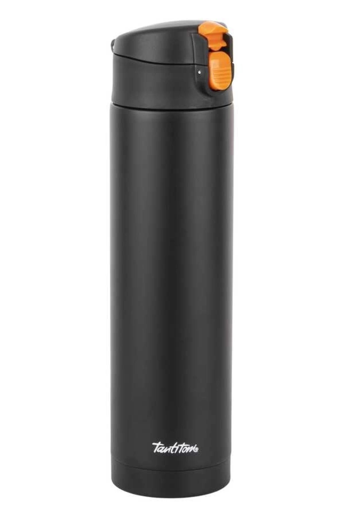 Mat Siyah Paslanmaz Çelik Termos 450 Ml.