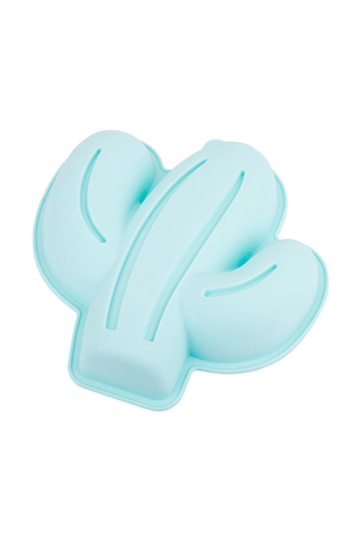 Mint Kaktüs Şekilli Silikon Kek Kalıbı