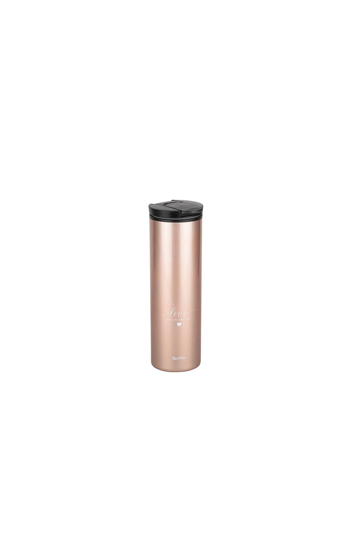 Bronz Love Yazılı Kahve Bardağı 440ml