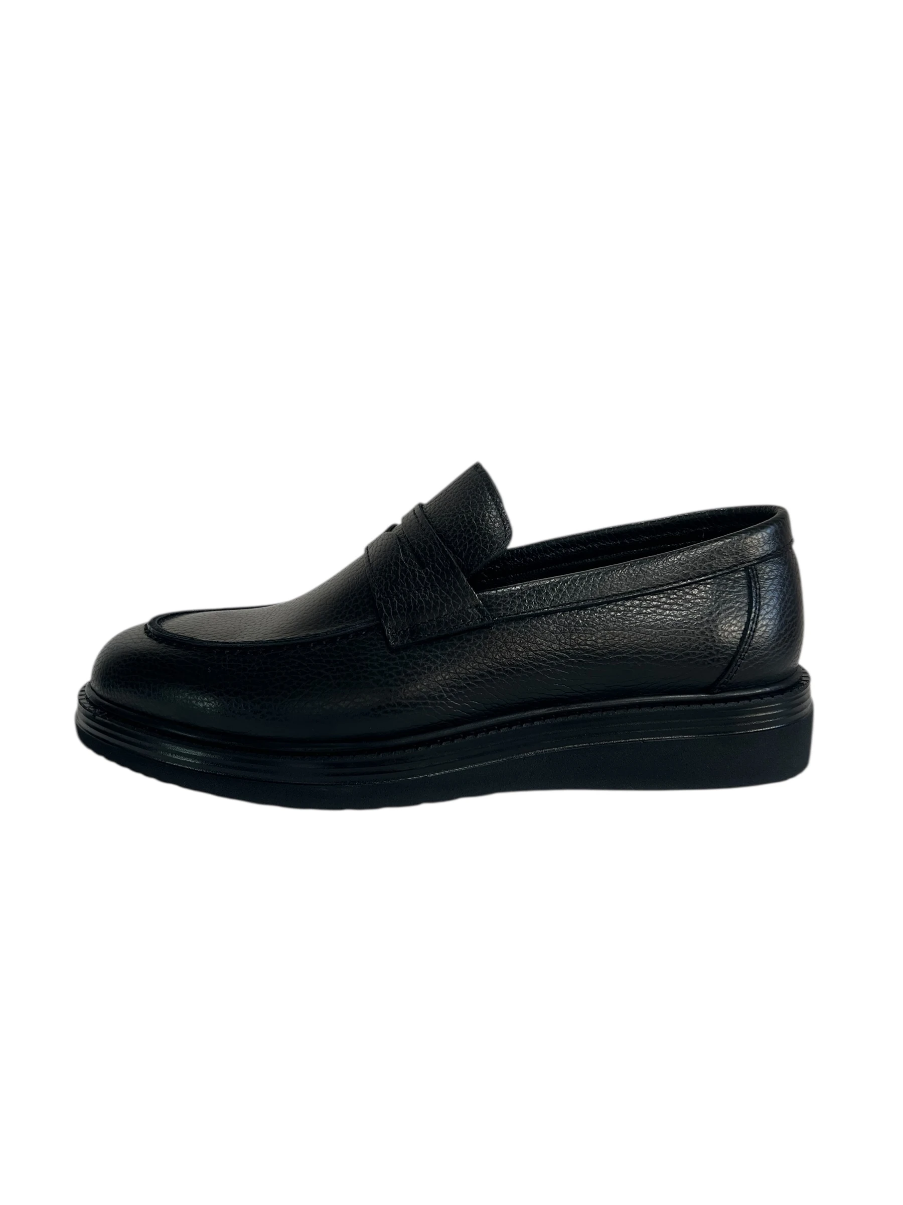 BY BARRETTİ SİYAH LOAFER