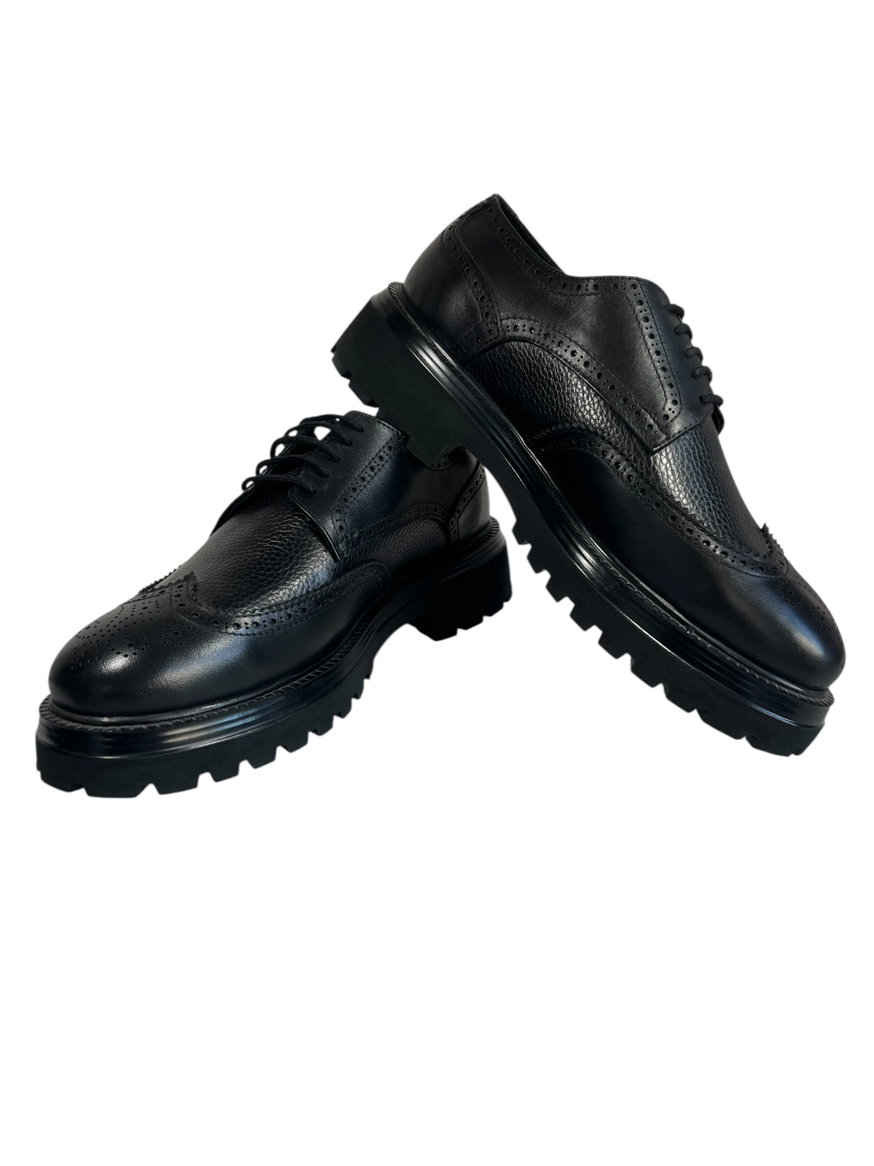 OXFORD SİYAH ERKEK AYAKKABI