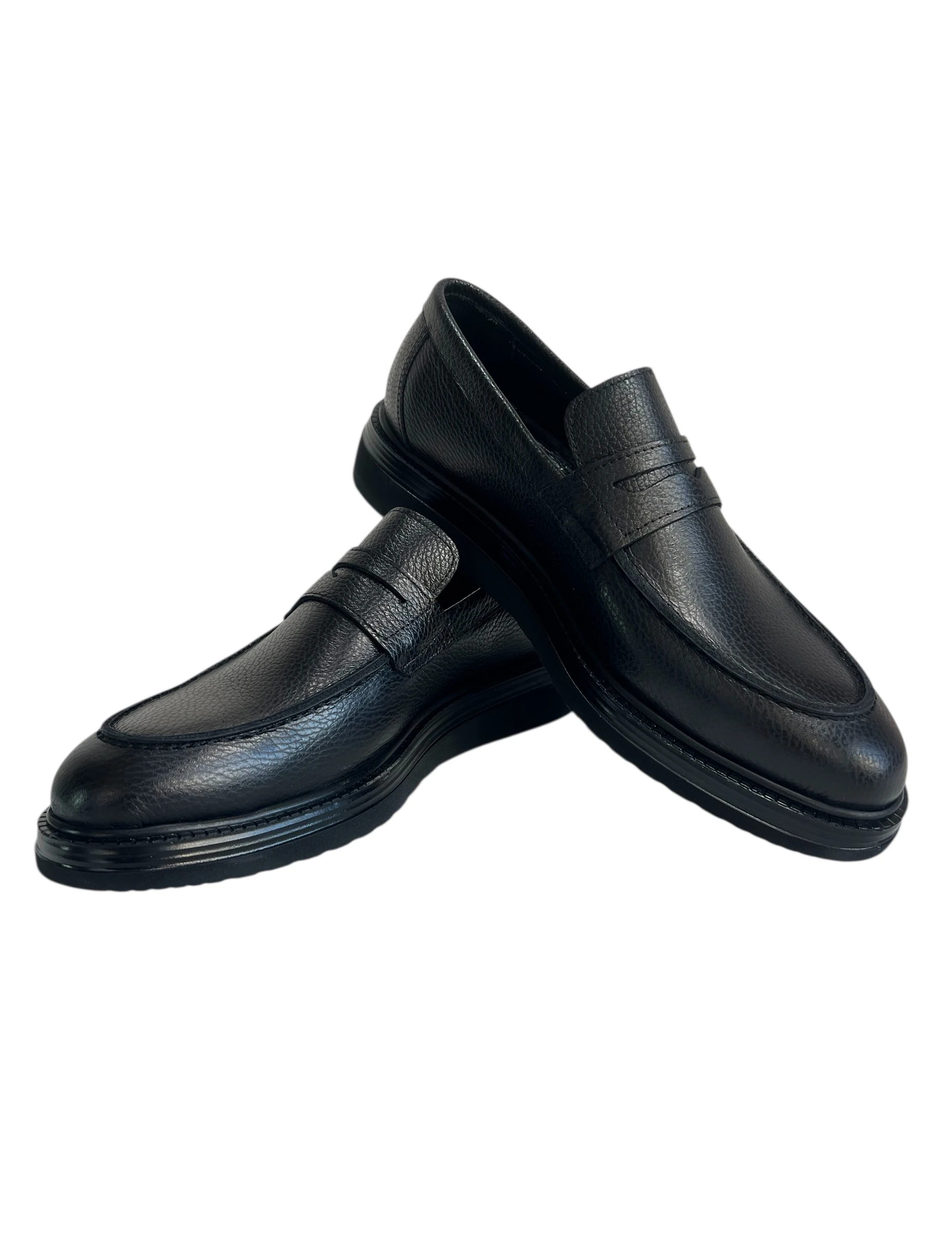 BY BARRETTİ SİYAH LOAFER