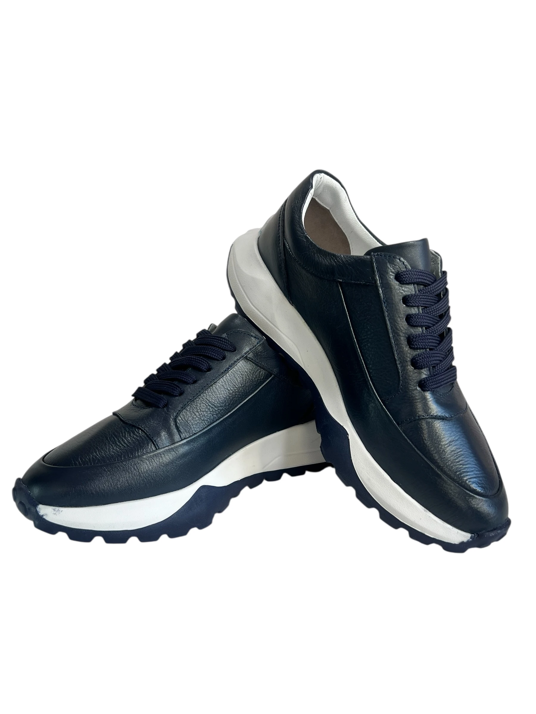 BY BARRETTİ LACİVERT SNEAKER