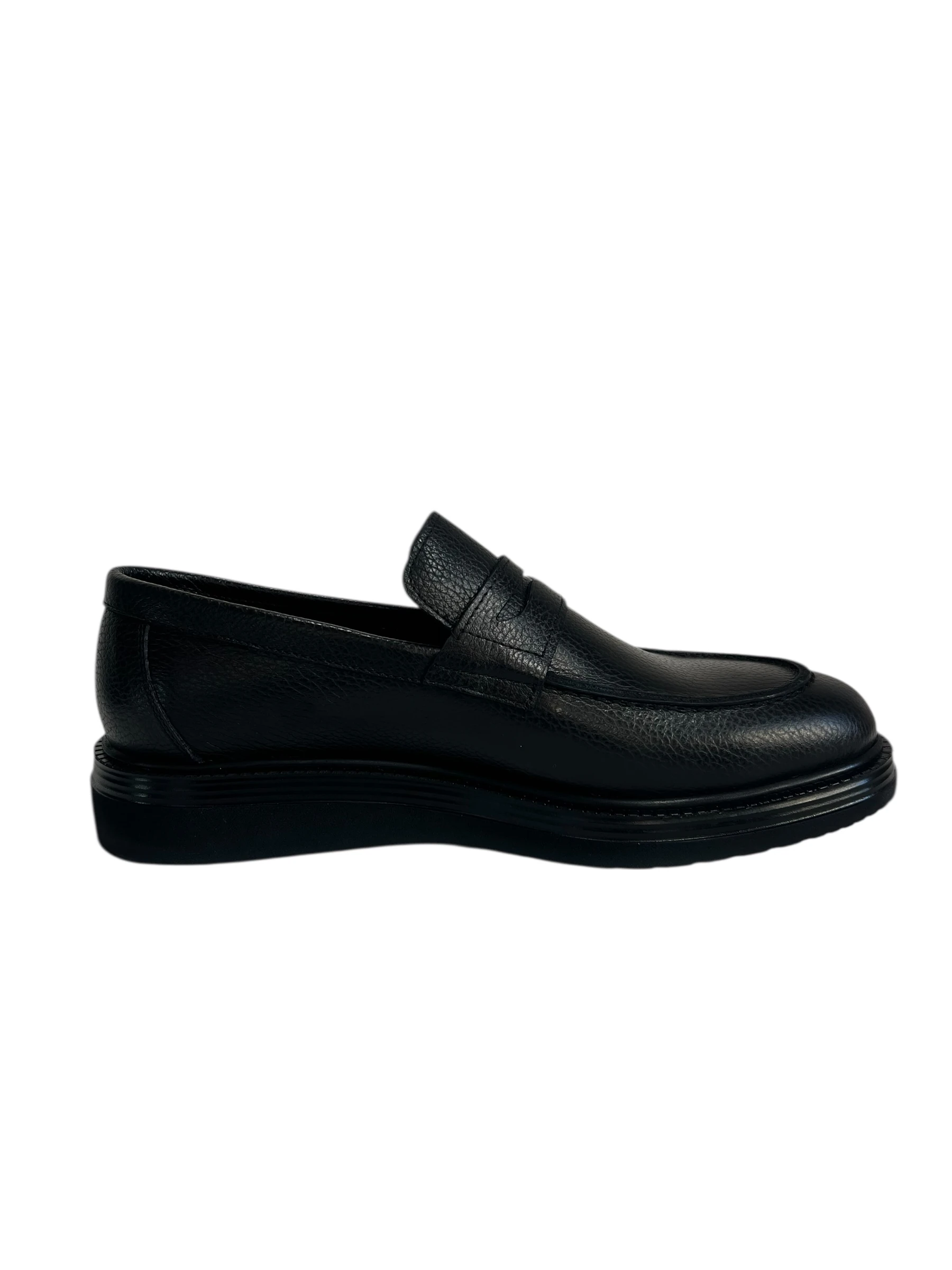 BY BARRETTİ SİYAH LOAFER
