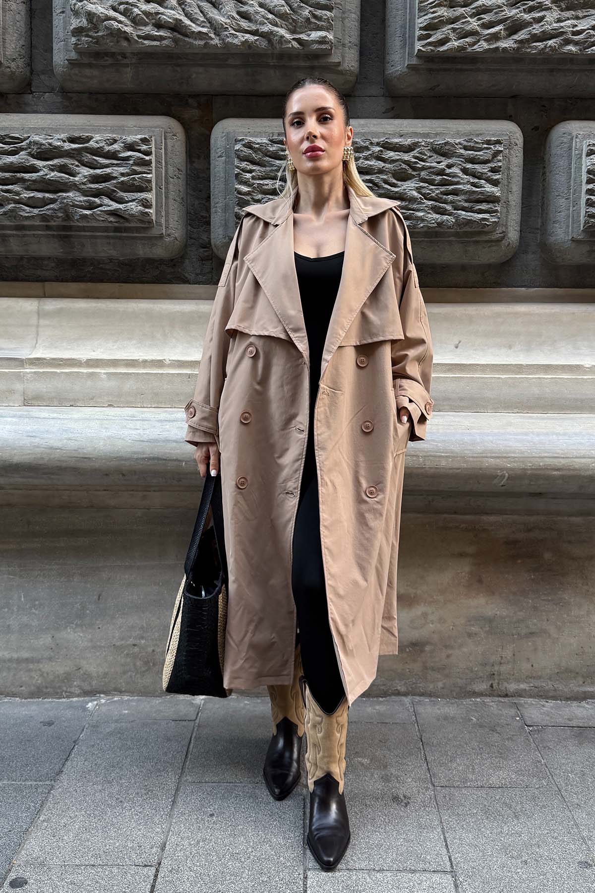 Oversize Trençkot