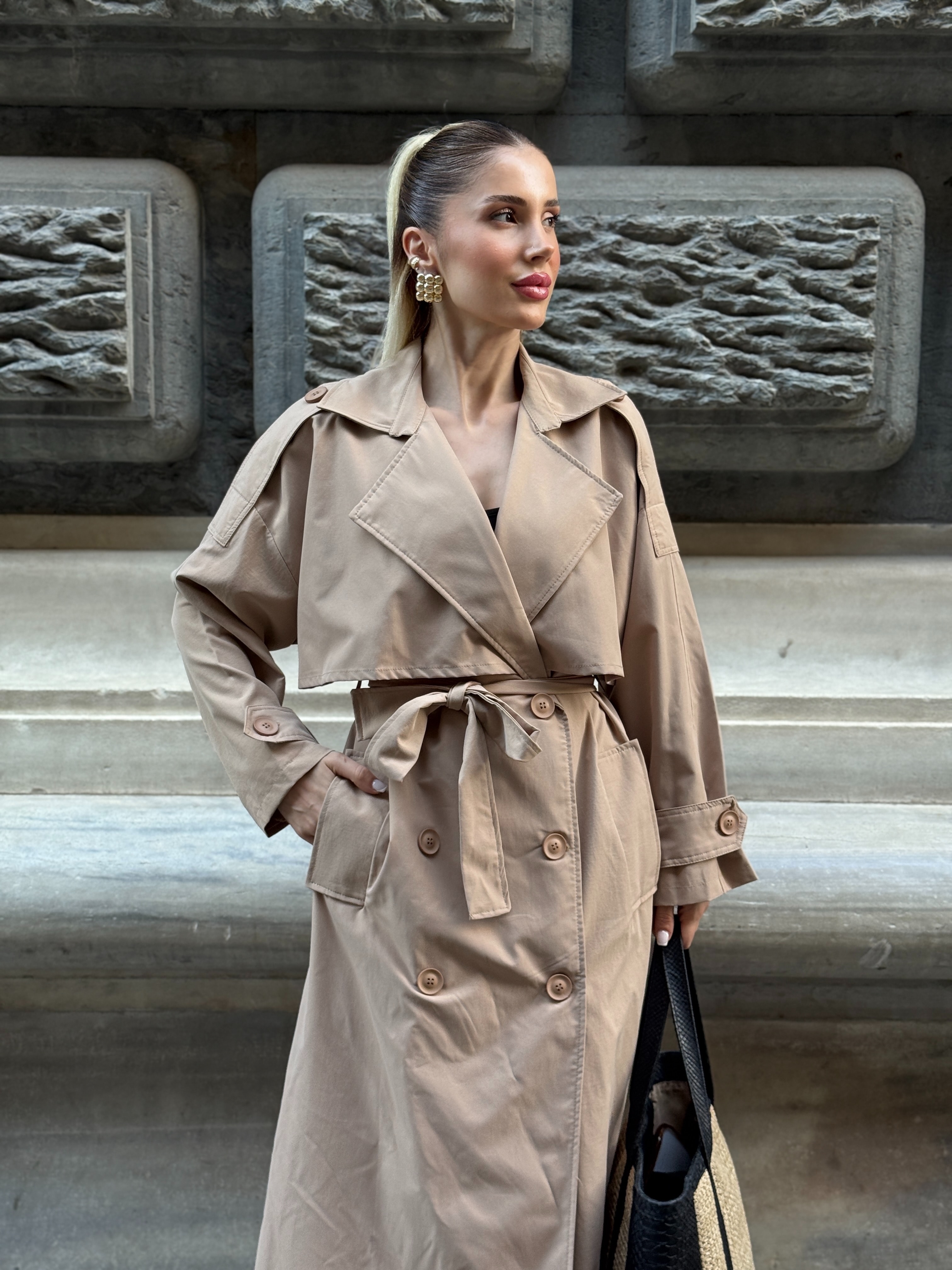 Oversize Trençkot