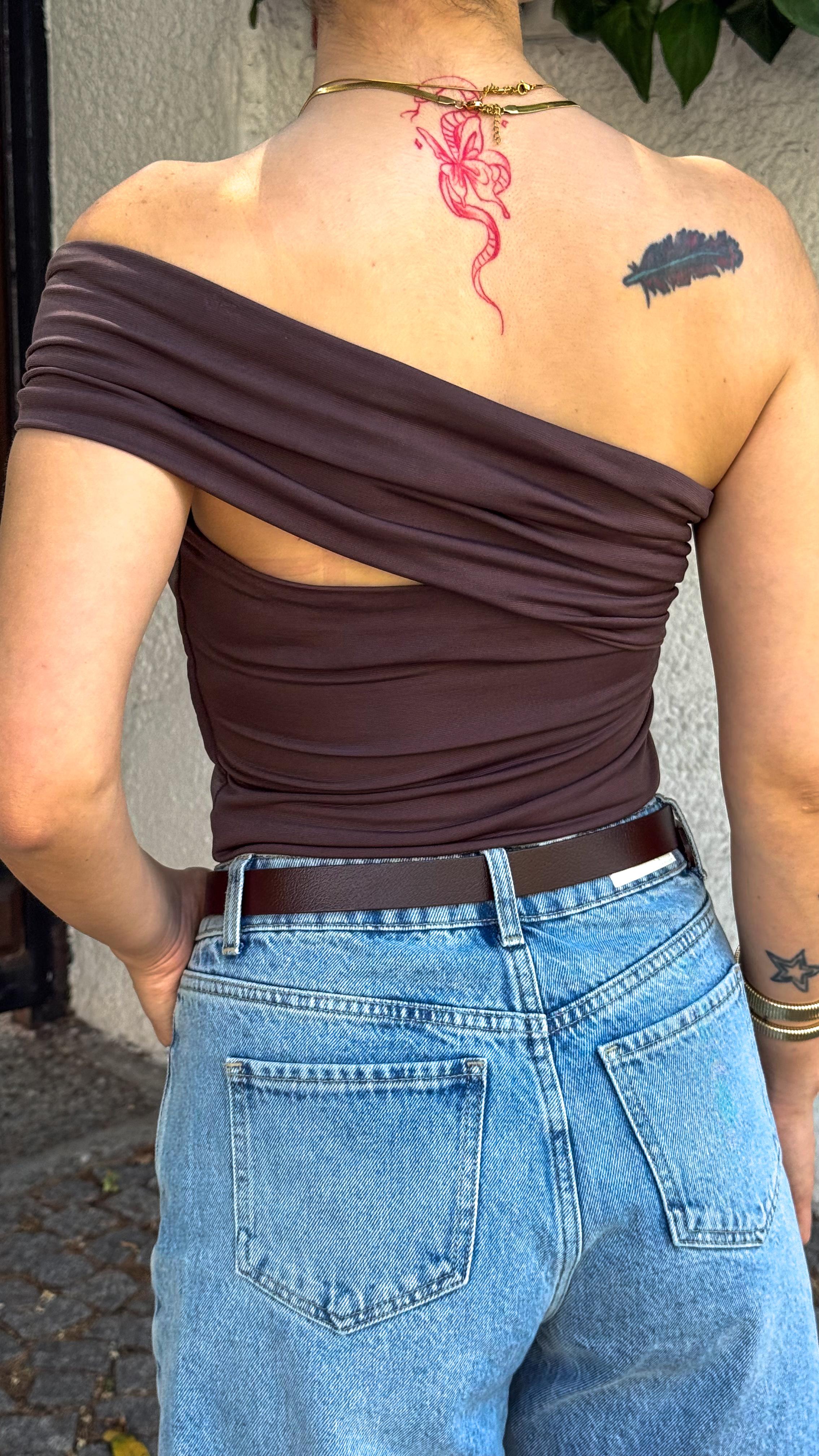 Toka Detaylı Strablez  Crop