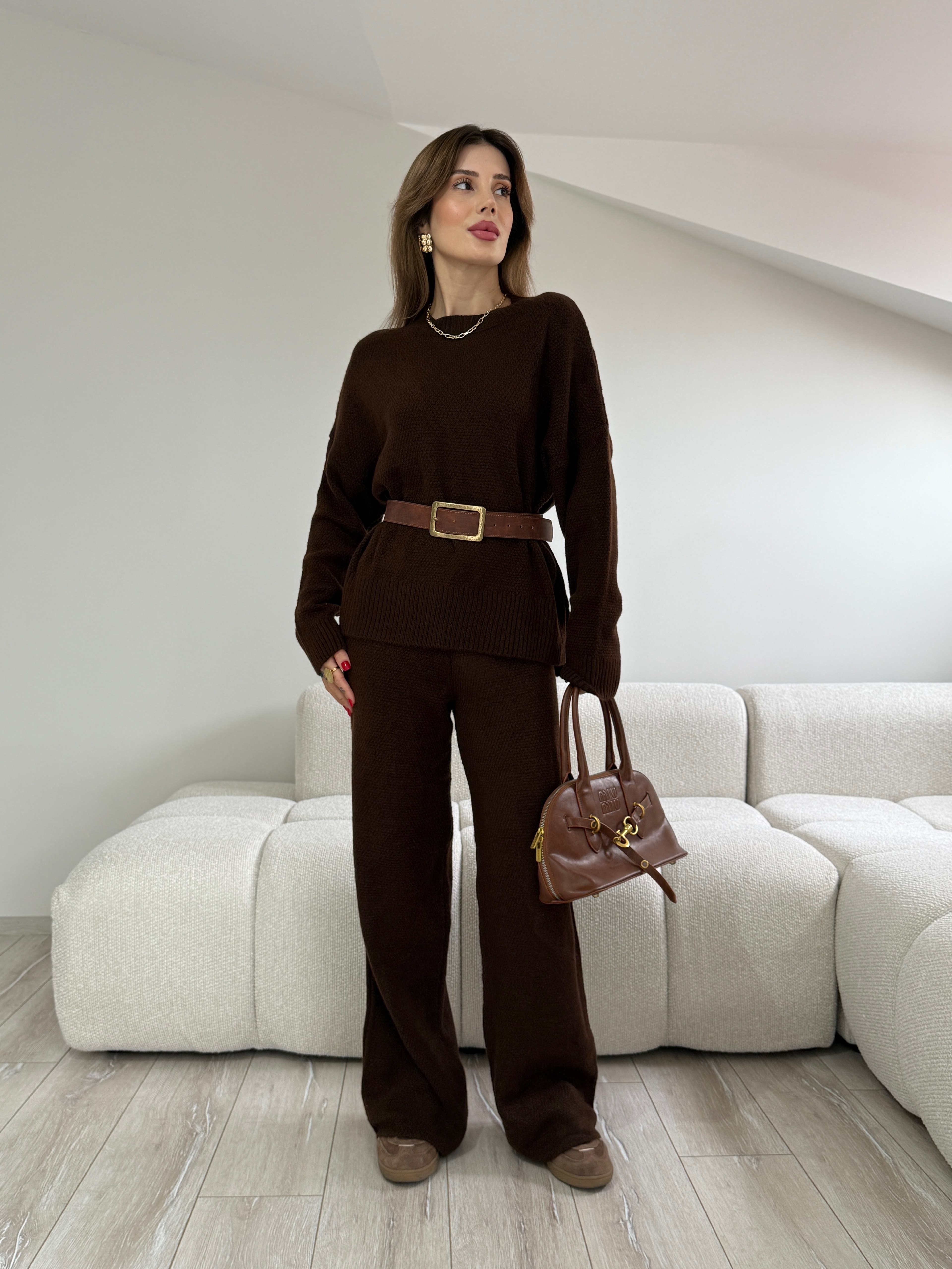 Triko Oversize  İkili Takım