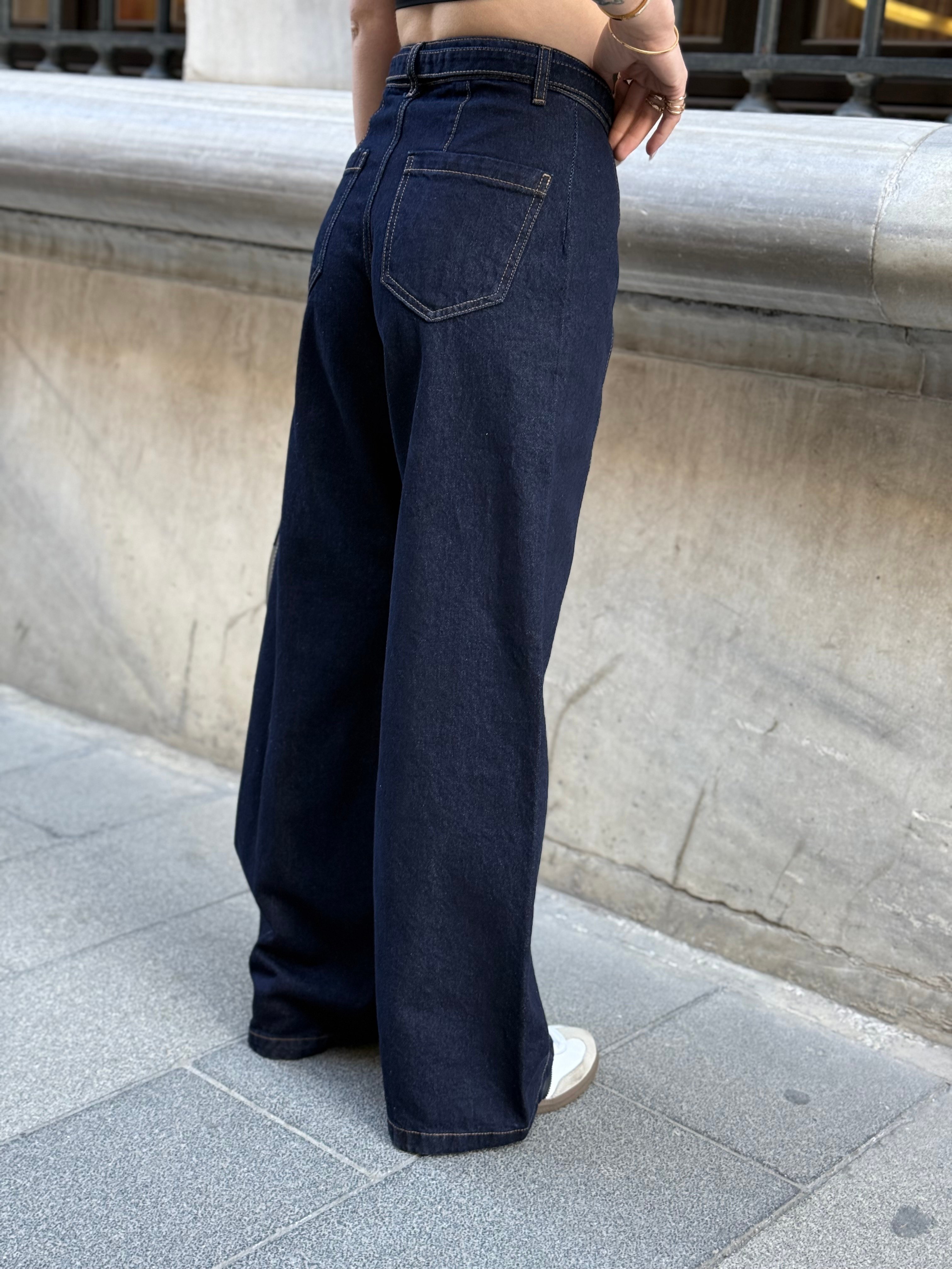 Tasarım Kemerli Pantalon