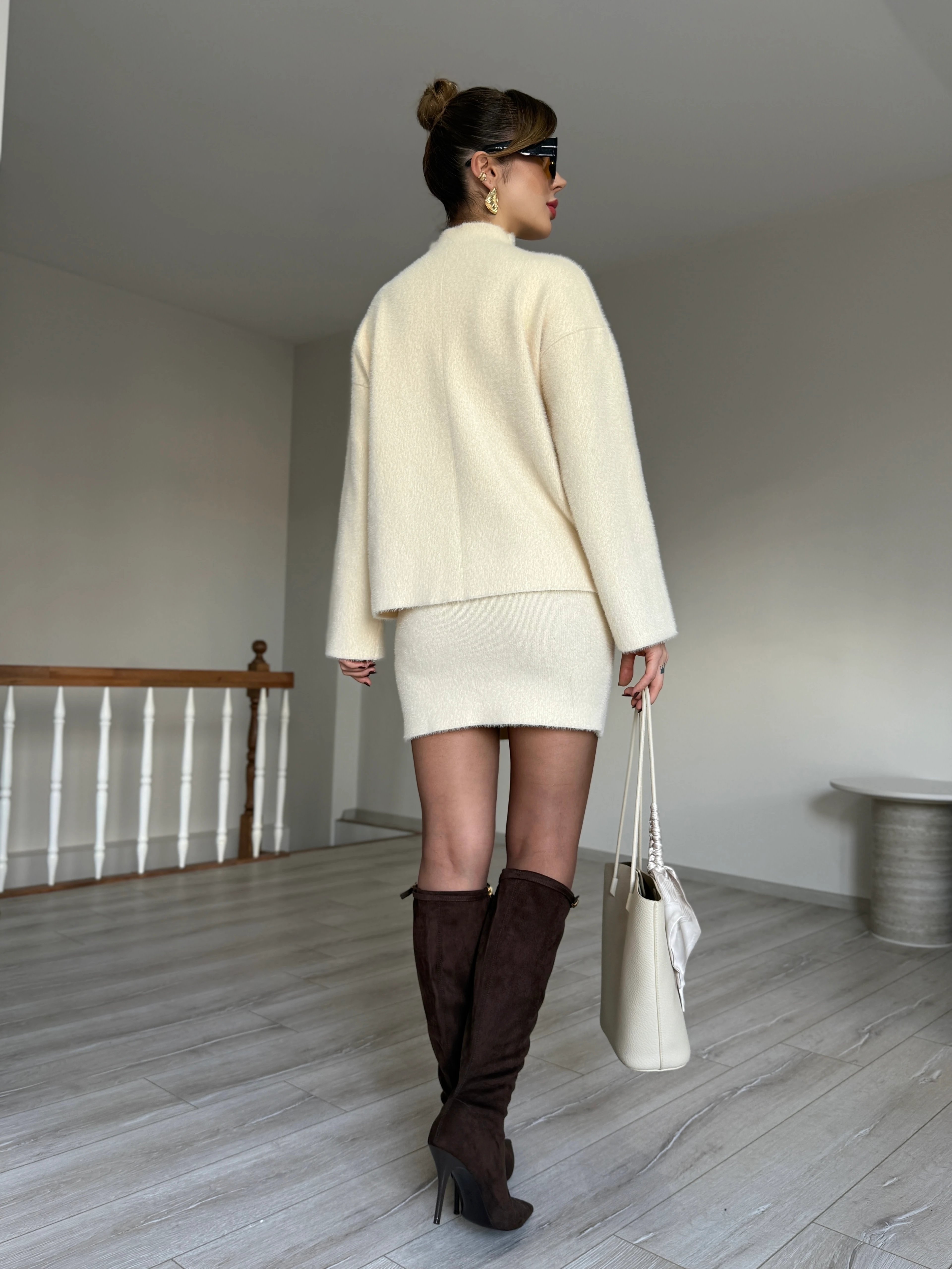 Sakallı kazak Etek Takım