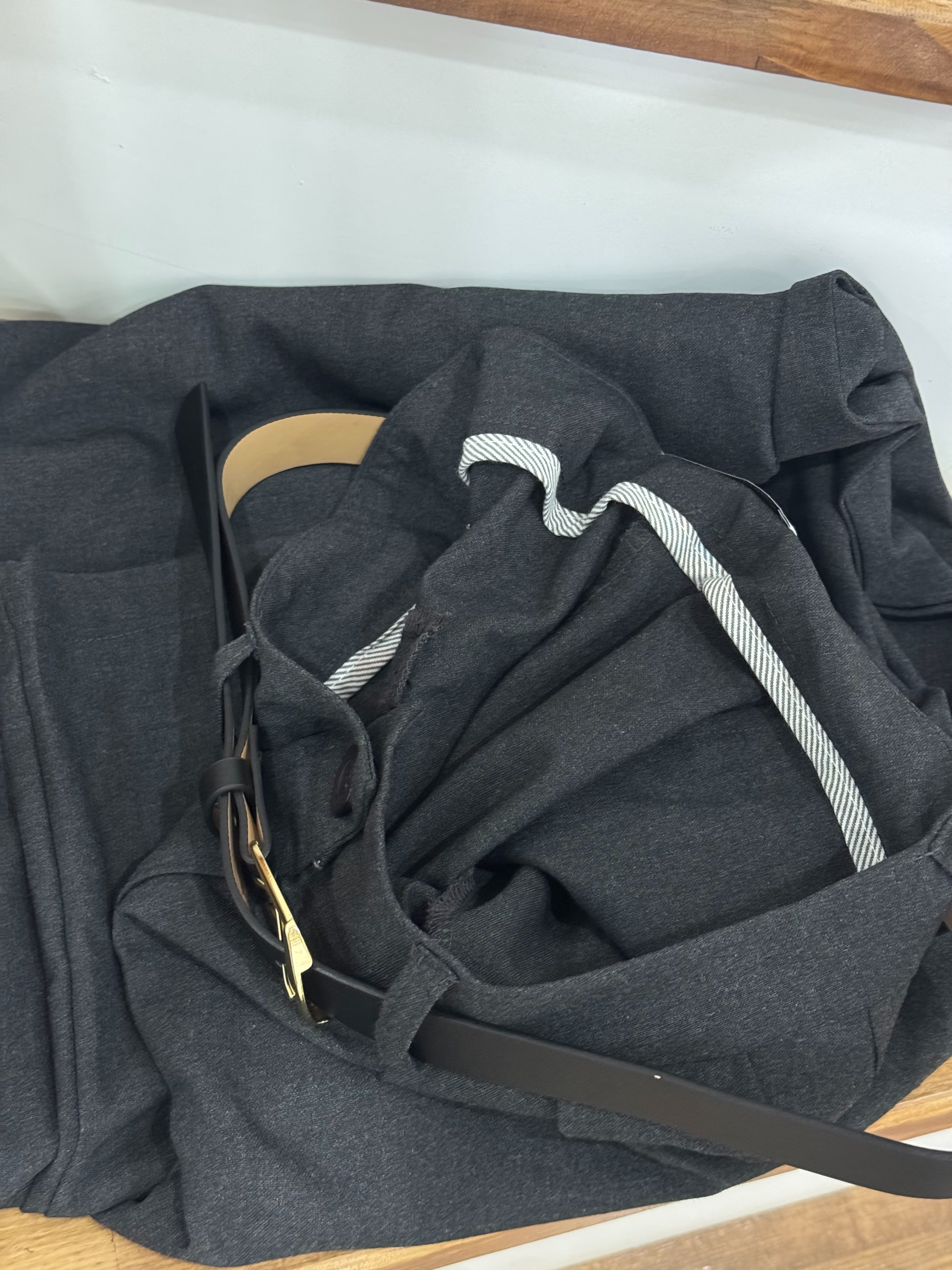 Ultra Lüx Kemerli Pantalon