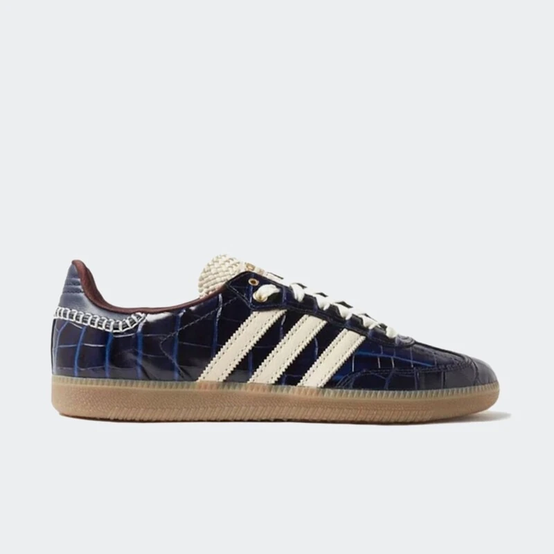 Wales Bonner x adidas Samba "Navy Croc"
