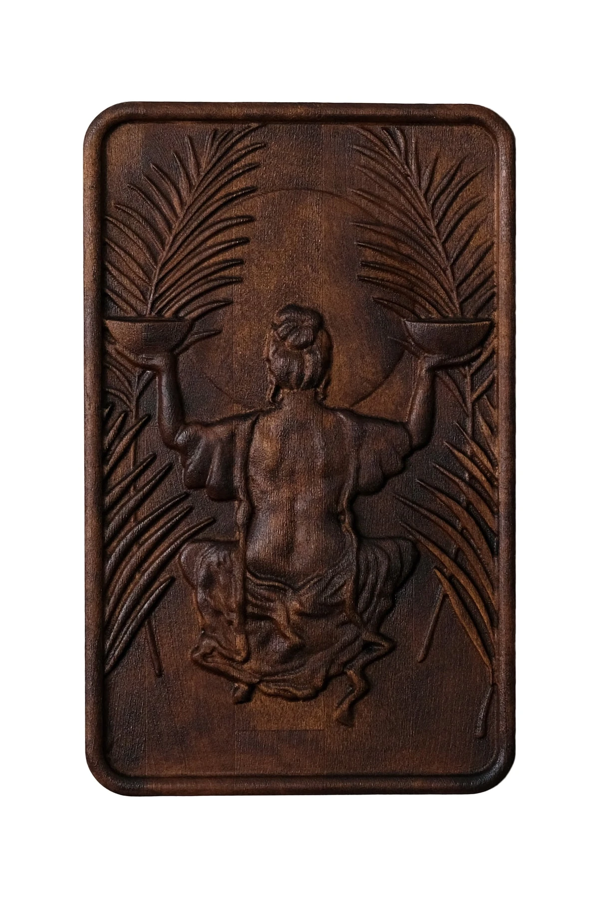 Terazi Burcu Ahşap Duvar Dekoru – Astroloji Duvar Tablosu