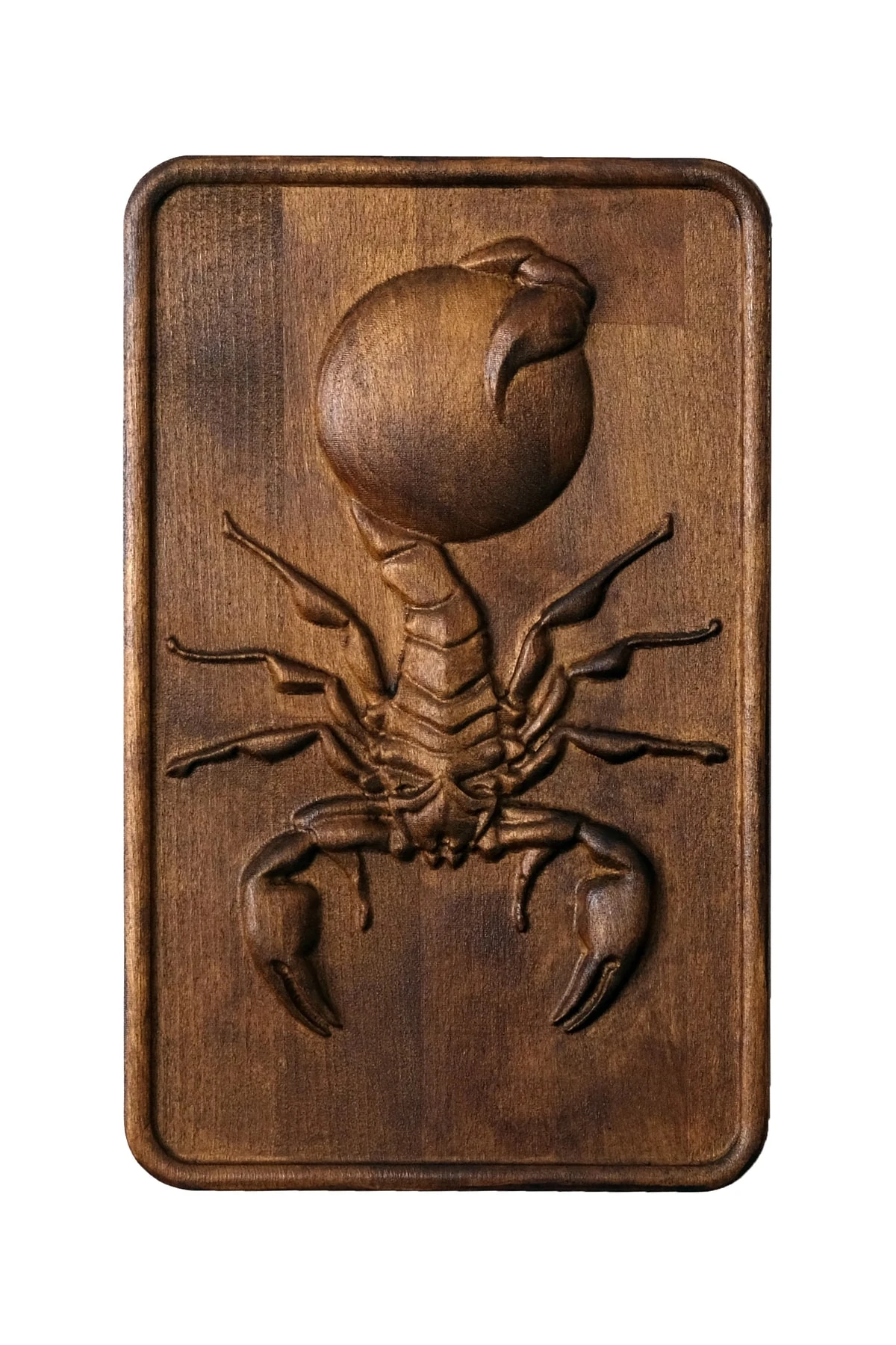 Akrep Burcu Ahşap Duvar Dekoru – Astroloji Duvar Tablosu