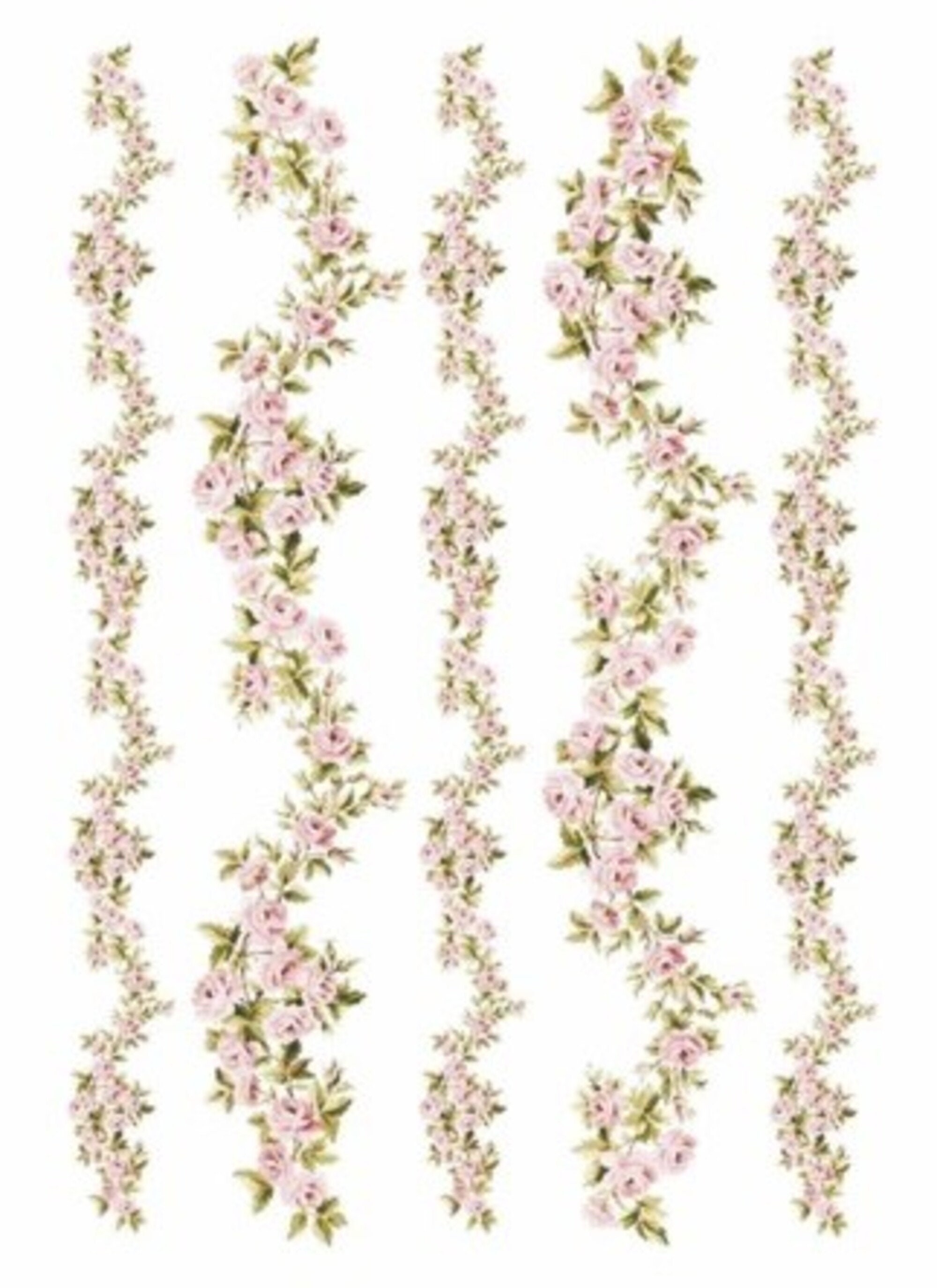 Water transfer paper for Polymer Clay, Ceramics and Wood, Large size 17*25cm