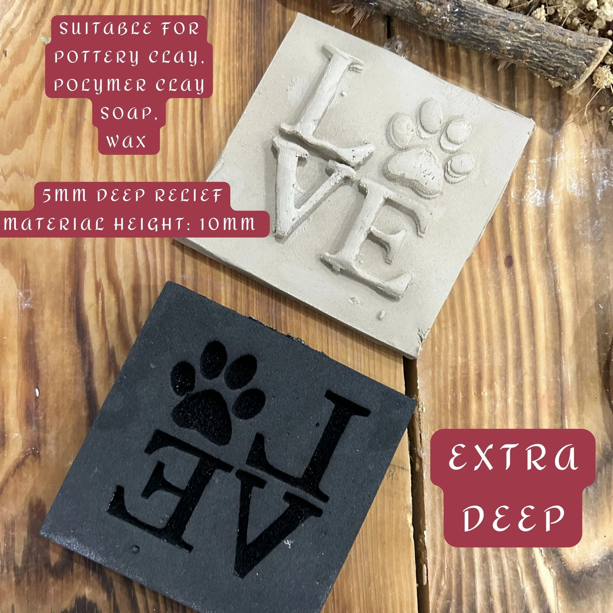 Extra Derin Esnek Doku Matı – EVA Kabartma Plakası (5 mm Kabartma)