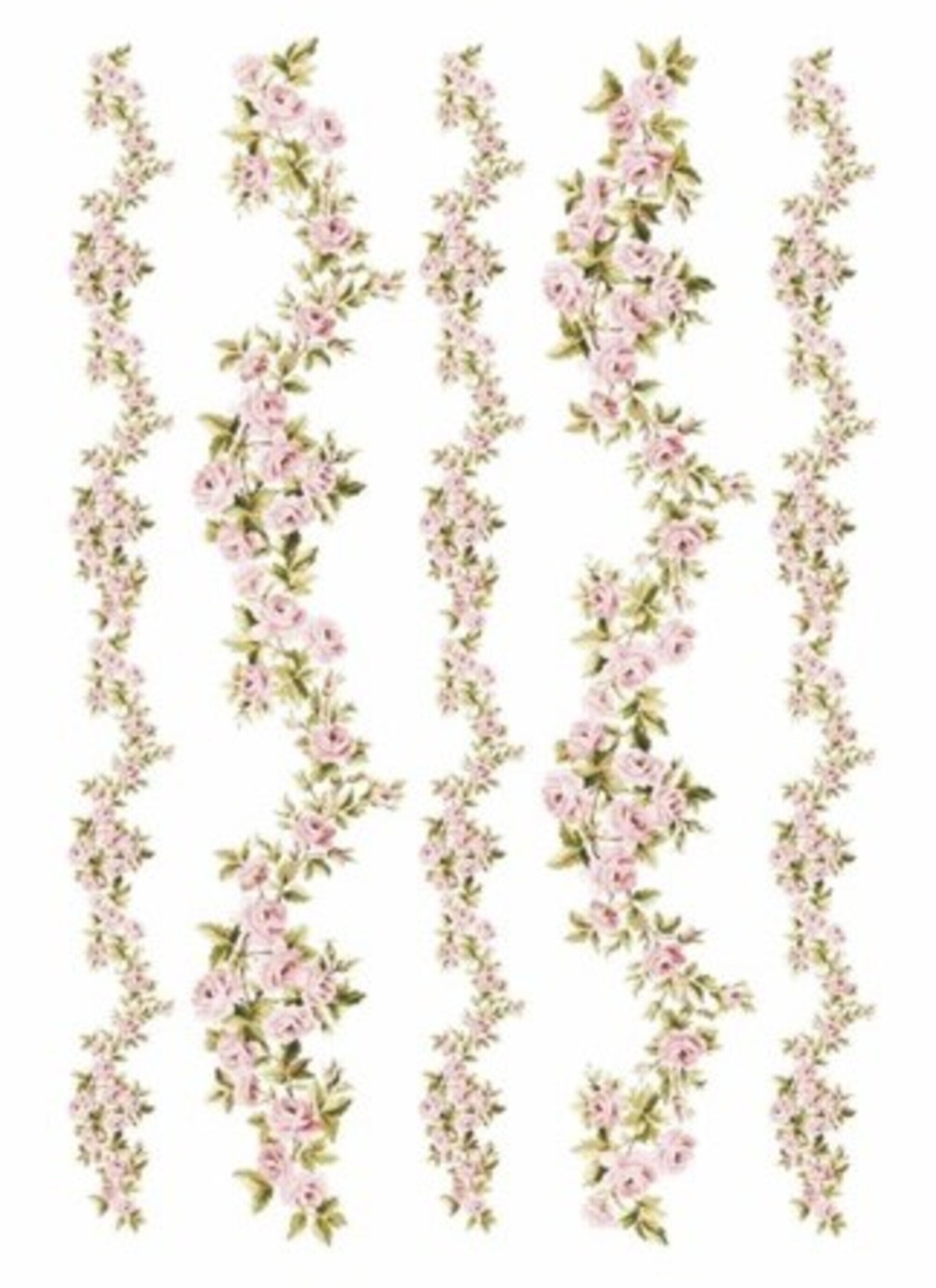 Water transfer paper for Polymer Clay, Ceramics and Wood, Large size 17*25cm