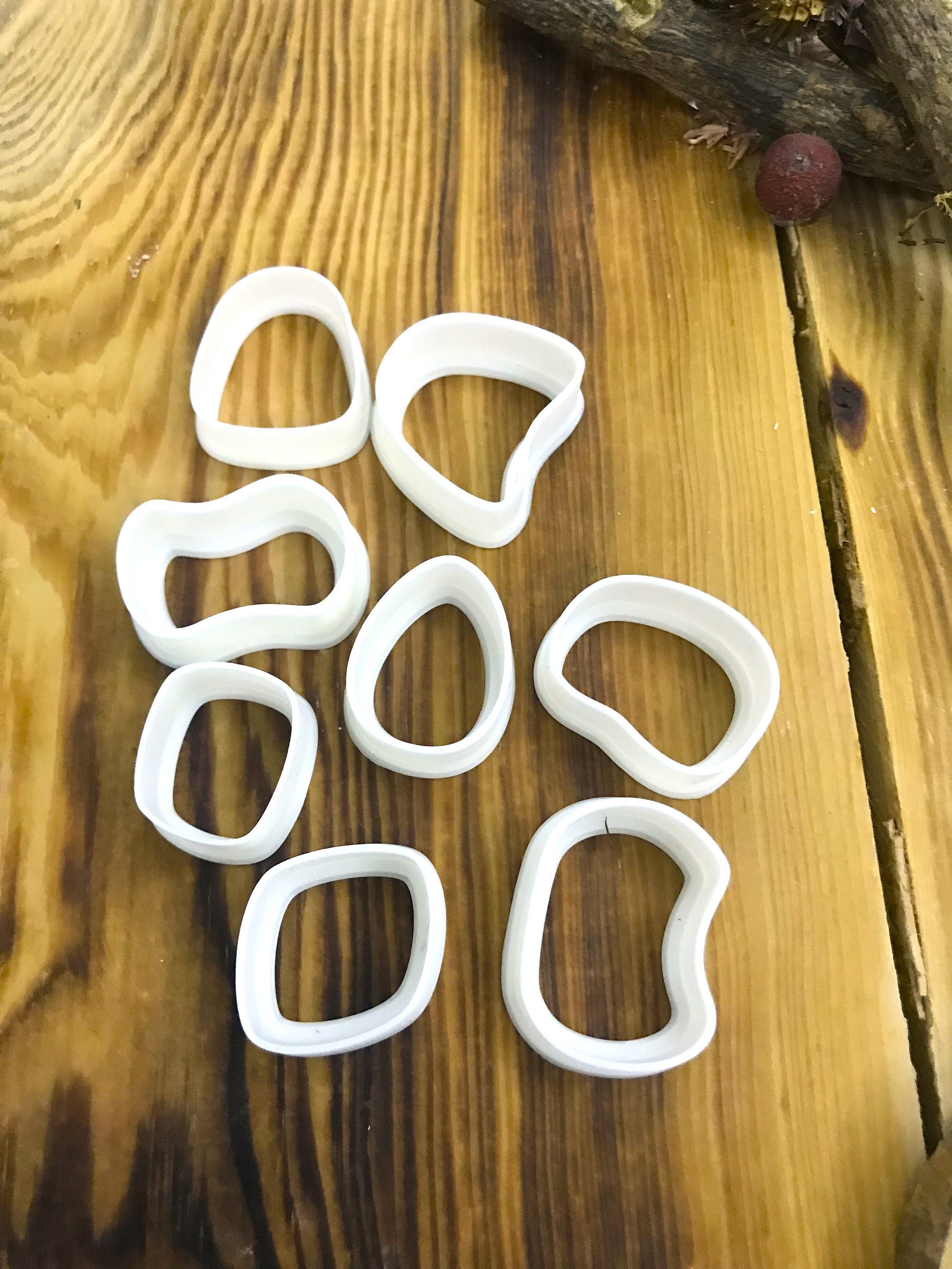 Amorphous Cutter Set | Polymer Clay & Cookie Cutter for Jewelry & Baking