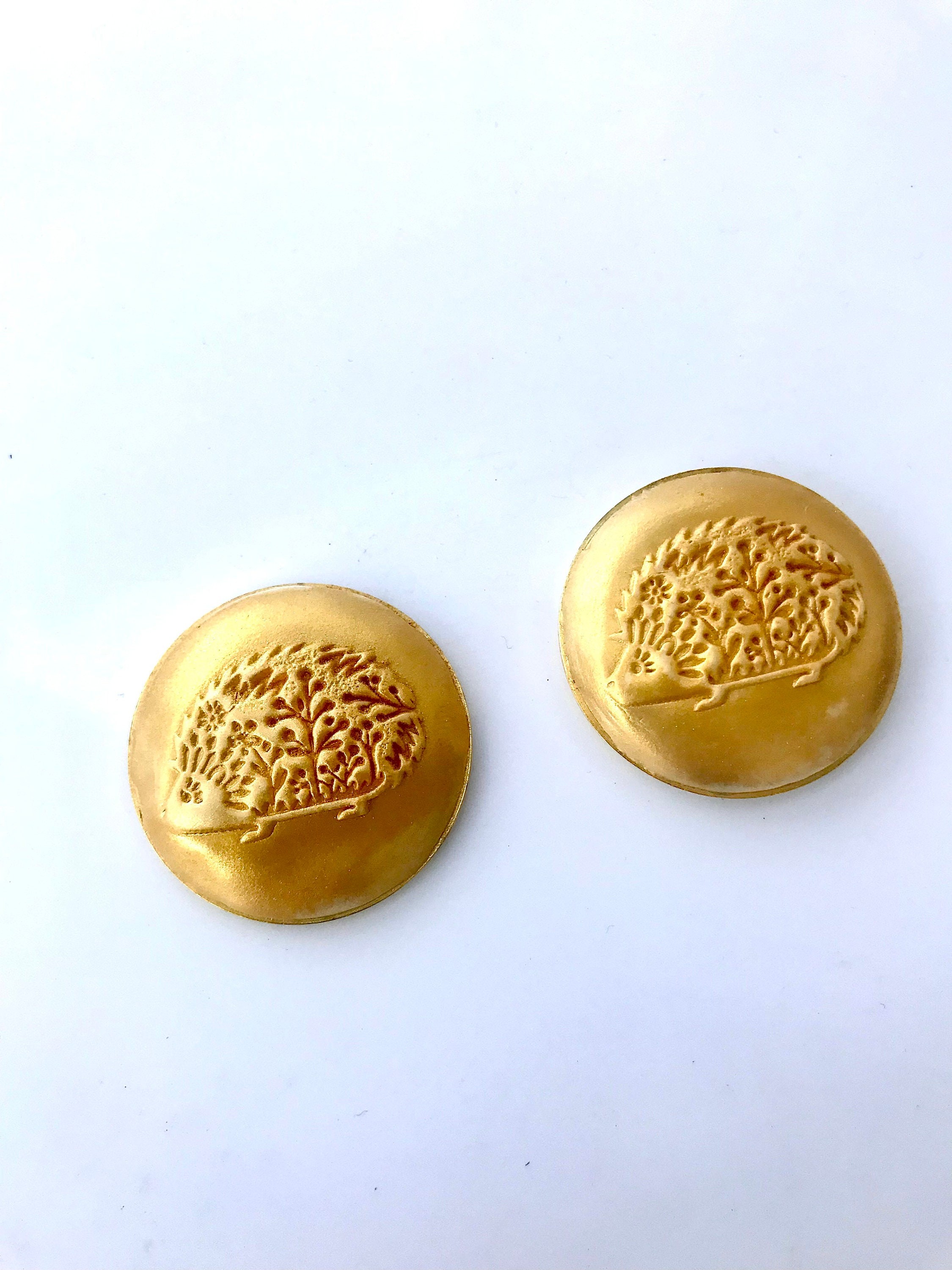Hedgehog Texture Stamp for Polymer Clay, Debossing Stamp For Polymer Clay, Hedgehog Pattern Acrylic Texture Sheet, Clay Stamp, Pottery Tools