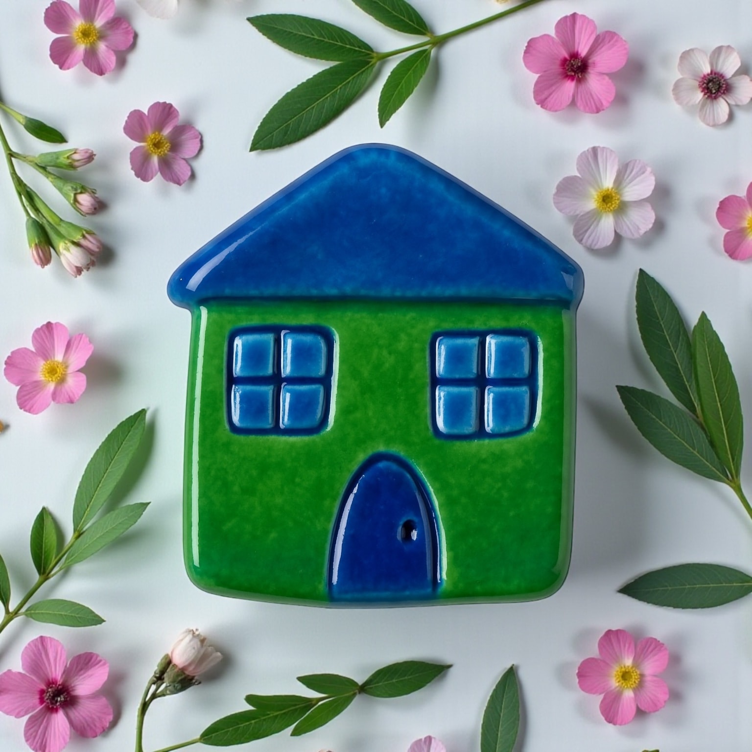 Gingerbread House Cutter & Stamp Set – 5 Designs Christmas Clay Tools