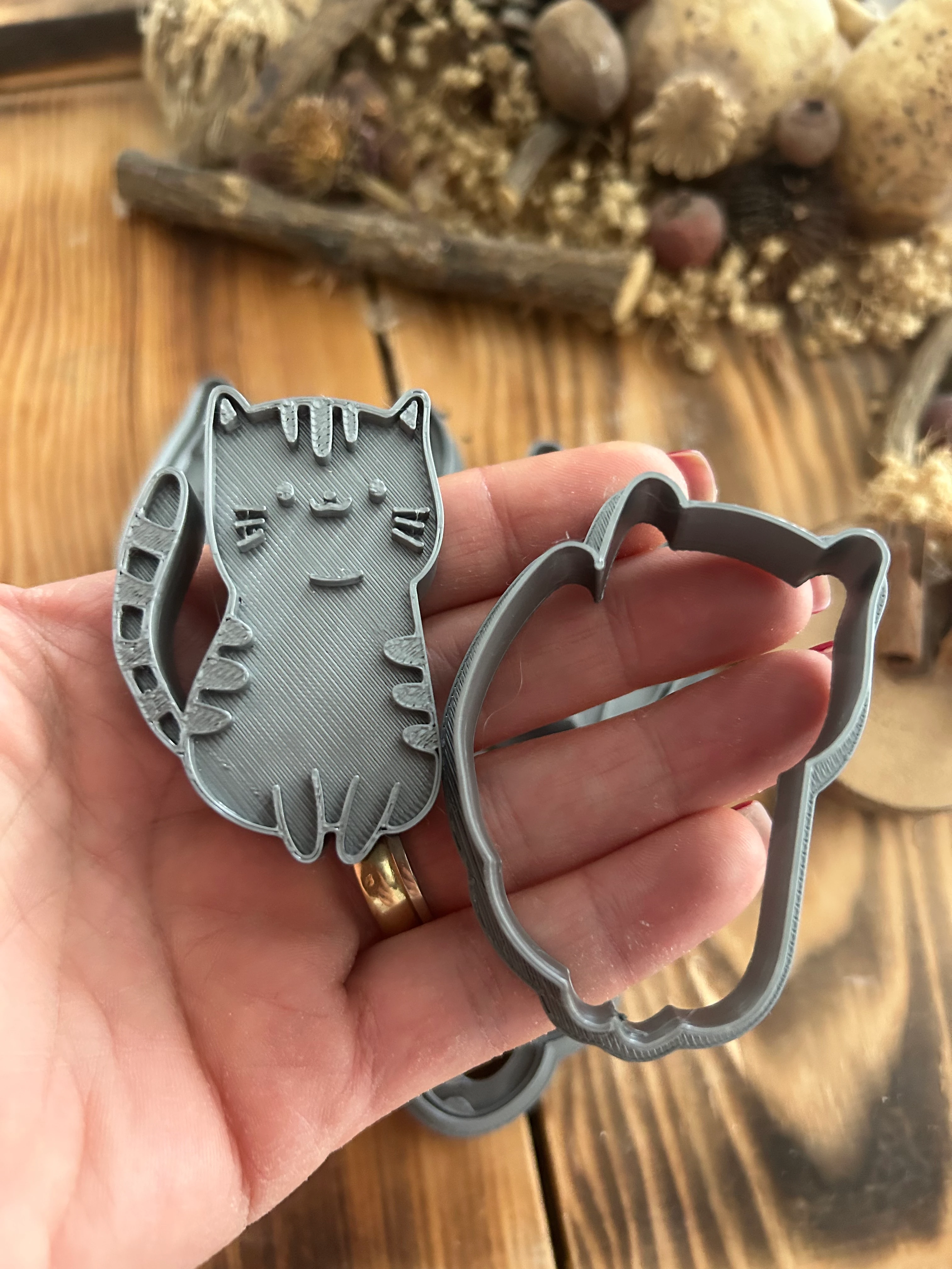 Doodle Cats – 6'lı Kesici & Kabartma Damga Seti