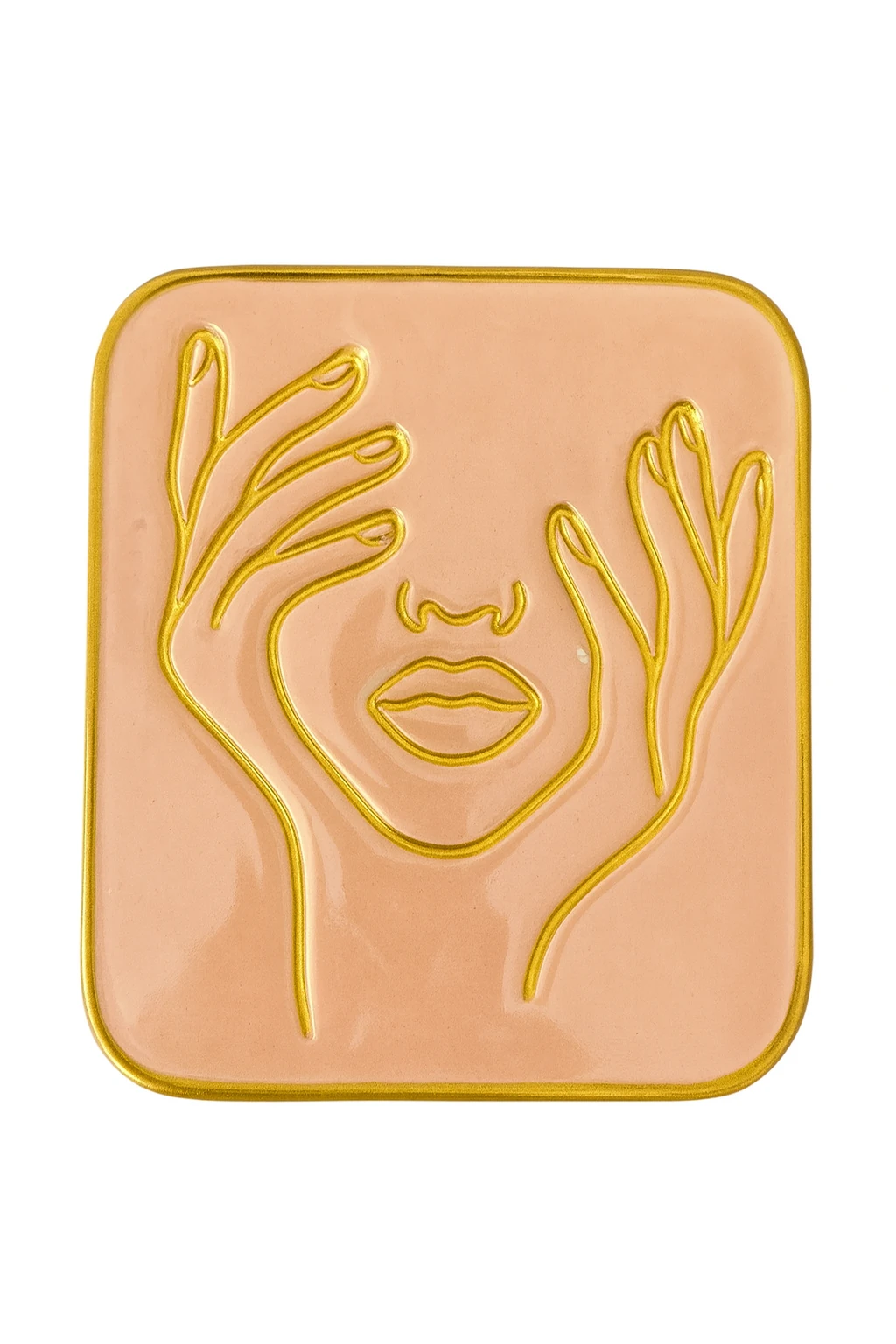 Çiçek Desenli Yüz Kil Damga ve Kesici Seti: Hava ile Kuruyan Kil ve Seramik Sanatı İçin