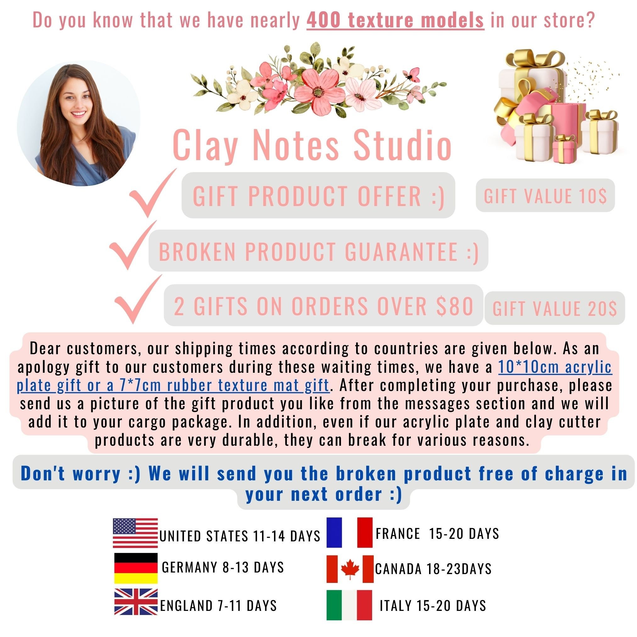 Lace Pattern Rubber Texture Mat⎥Polymer Clay Tools⎥Earring Making⎥Hand Roller⎥Clay Texture Tool⎥Jewellery Tools