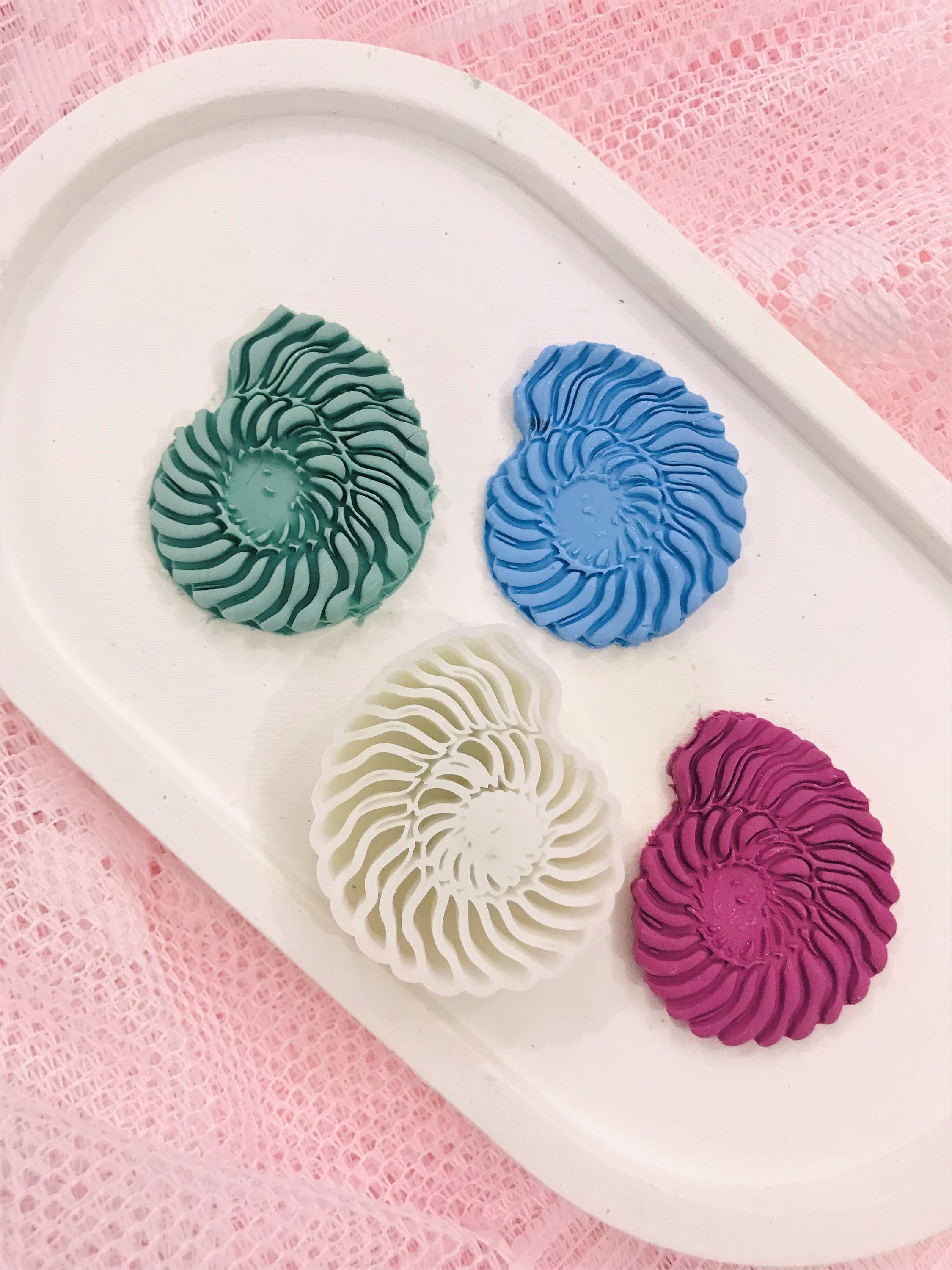 Unique Sea Snail Summer  Polymer Clay Cutter, Ocean Model, Special Design, Summer Clay Cutters, Unique Clay Cutter For Jewelry Making, Sea
