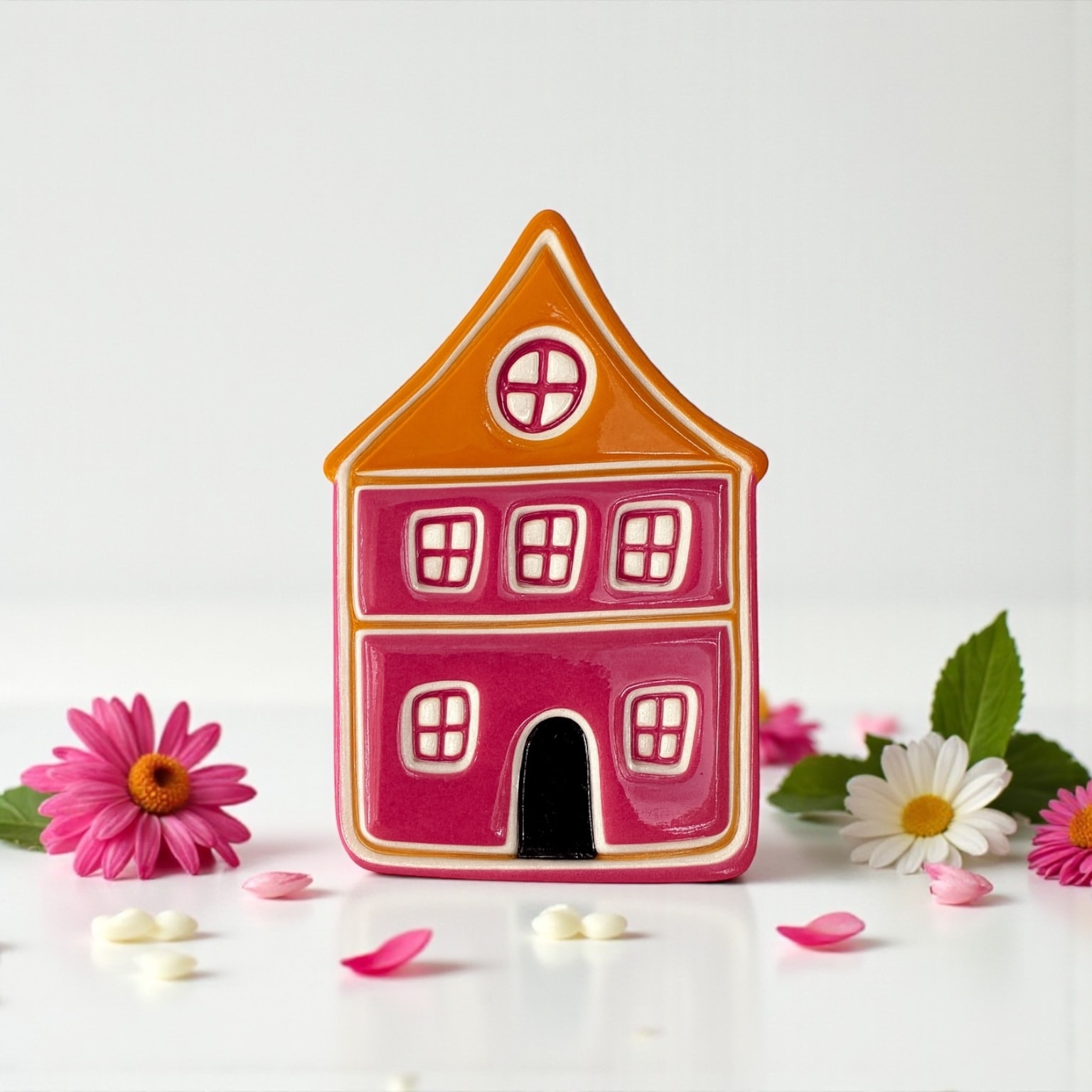 Gingerbread House Cutter & Stamp Set – 5 Designs Christmas Clay Tools