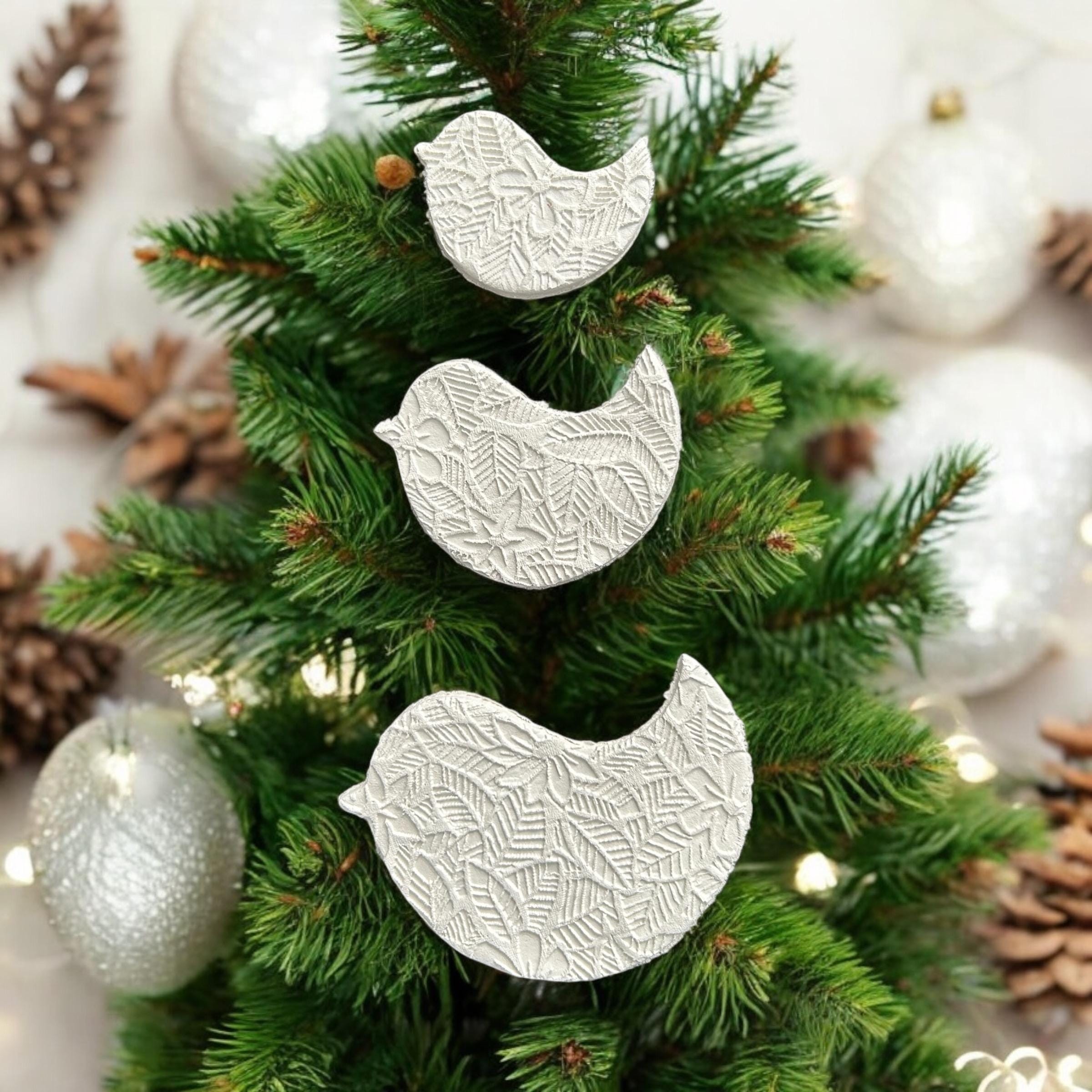 Dove Bird Clay Cutter Set of 3 – 3D Printed Polymer Clay And Cookie Cutters for Air Dry Clay,Crafts & Baking
